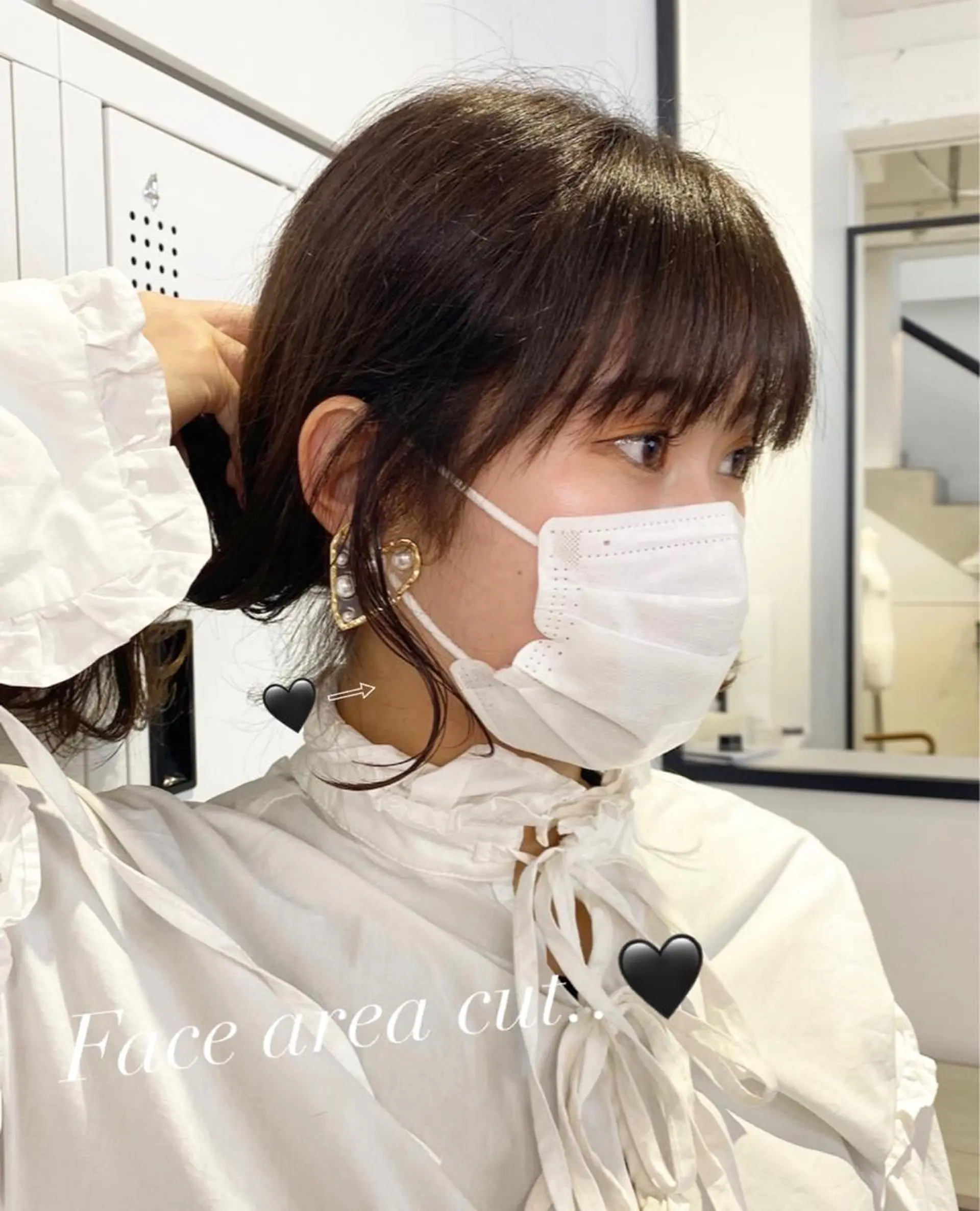 ロング カット 🌫️韓国hair kanon🇰🇷のヘアスタイル