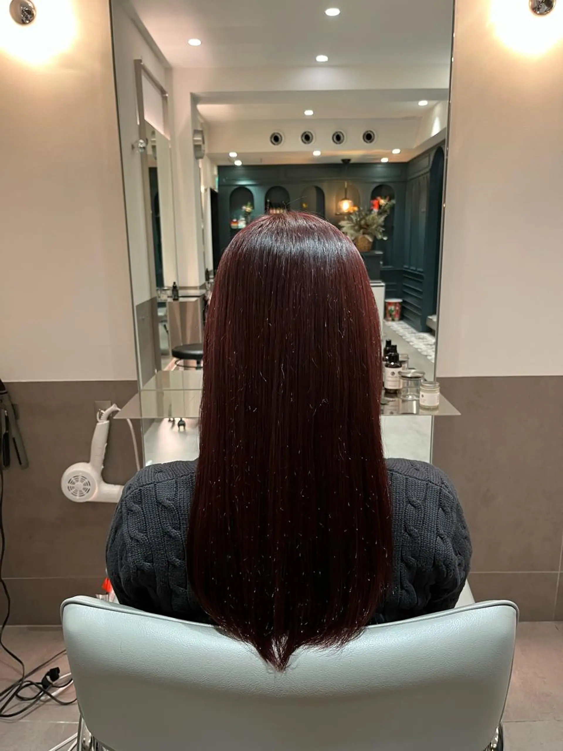 ロング カラー カット ヘアカラー トリートメント ヘアセット 🍊暖色カラー🍊 sakuraのヘアスタイル