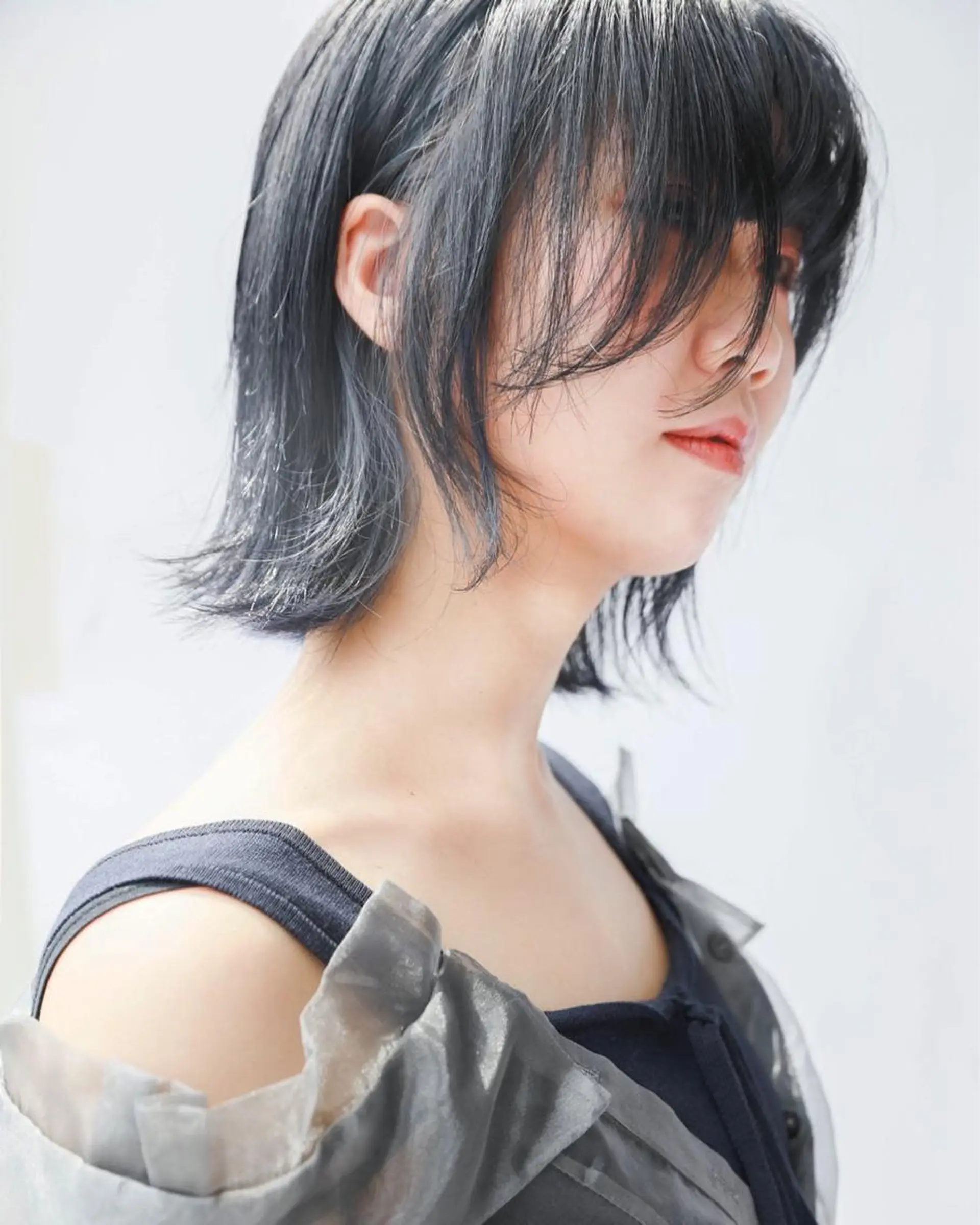 ミディアム カラー ROSSO hair &spa所属・ROSSO 大橋店 /大野　凜のヘアスタイル