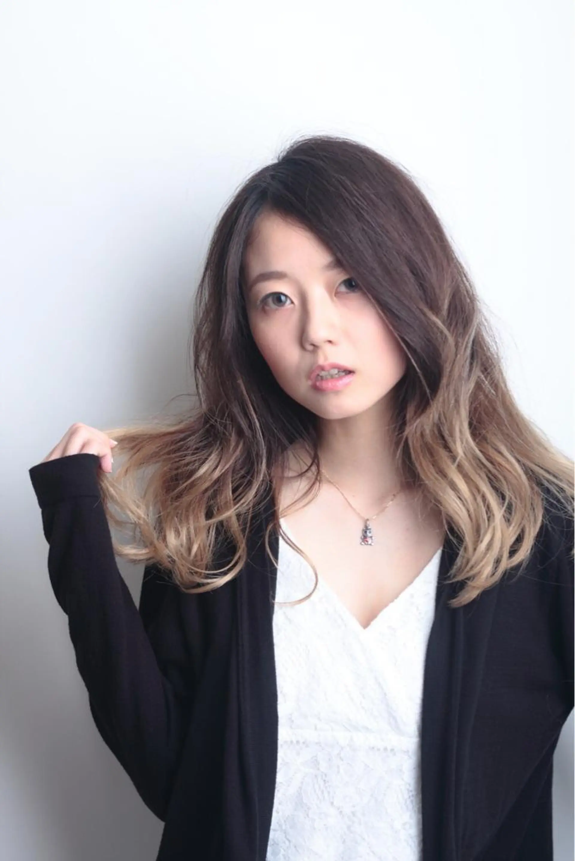 ロング カラー RESBORN所属・長岡 大偉のヘアスタイル