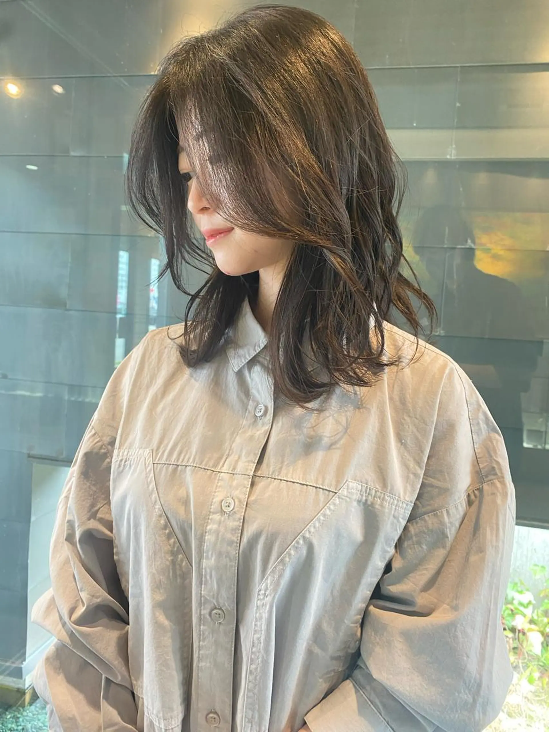 セミロング カラー nambu-GARDEN所属・上田 昂雅のヘアスタイル