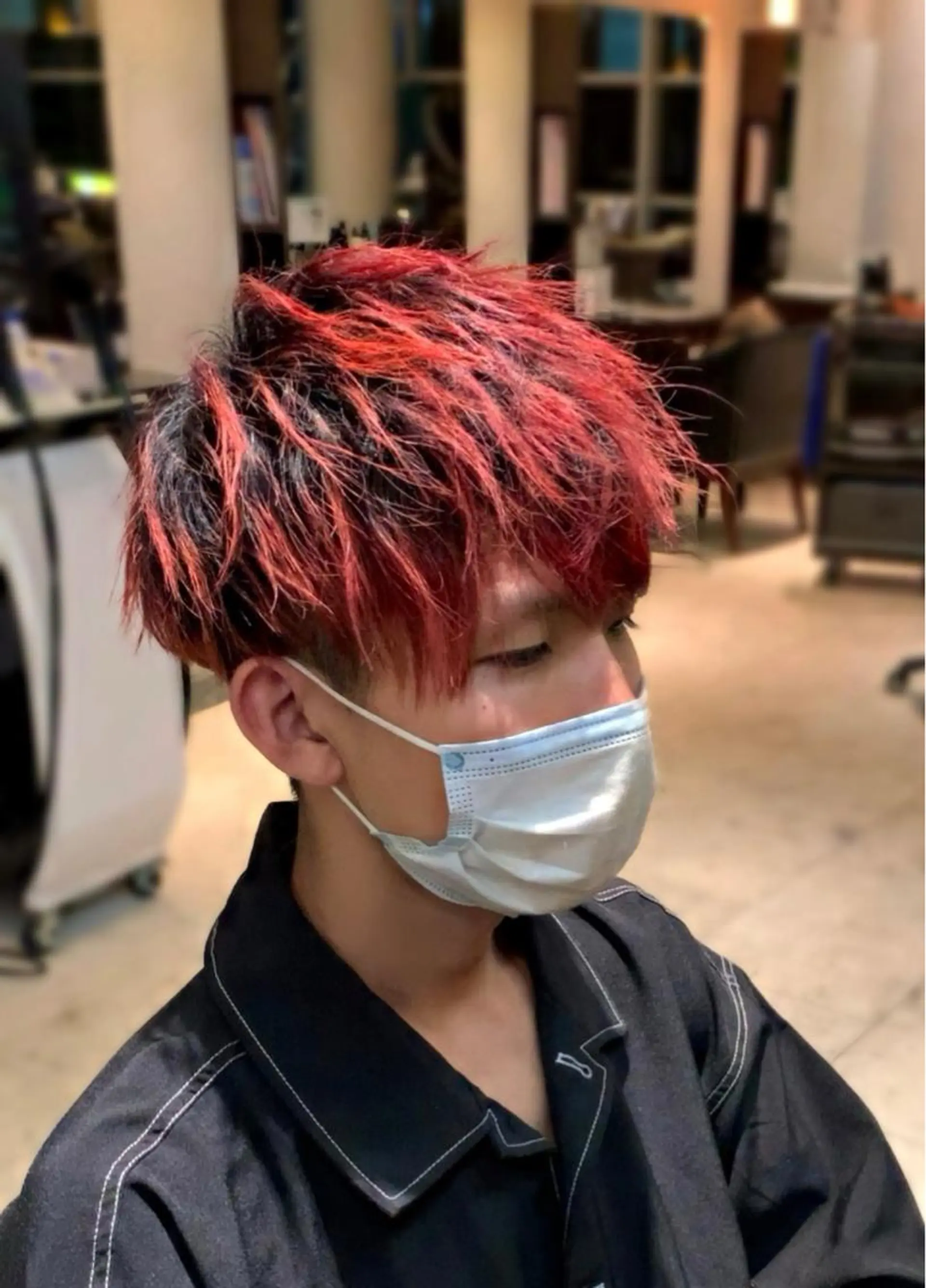 カラー メンズ カット ヘアカラー トリートメント メンズ専門　井藤 雅也のヘアスタイル