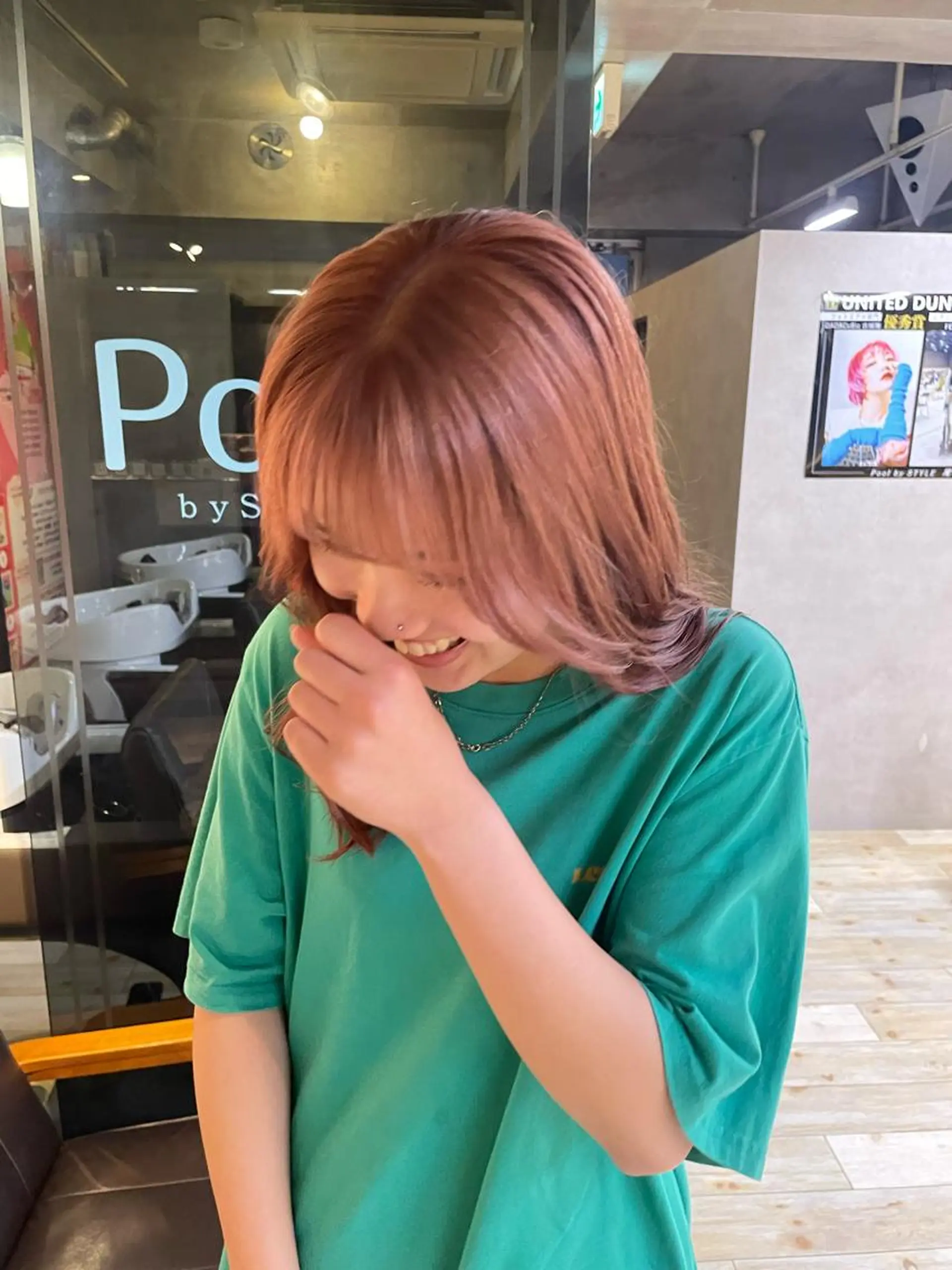 セミロング カラー flammeum藤沢所属・たなか さやか /モデル様募集中🤍のヘアスタイル