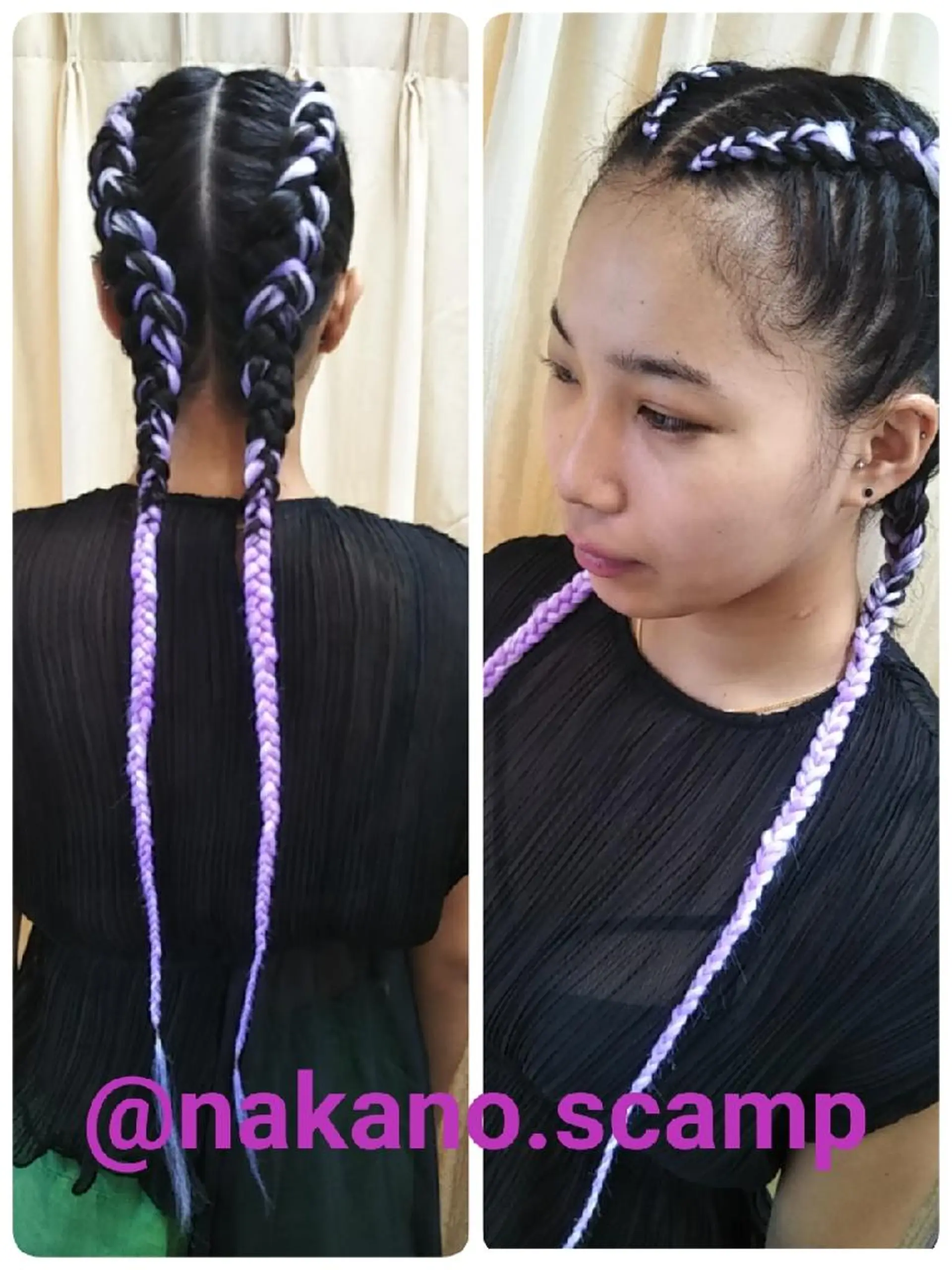 ヘアアレンジ ロング メンズ マツエク・マツパ エクステ scamp ★のヘアスタイル