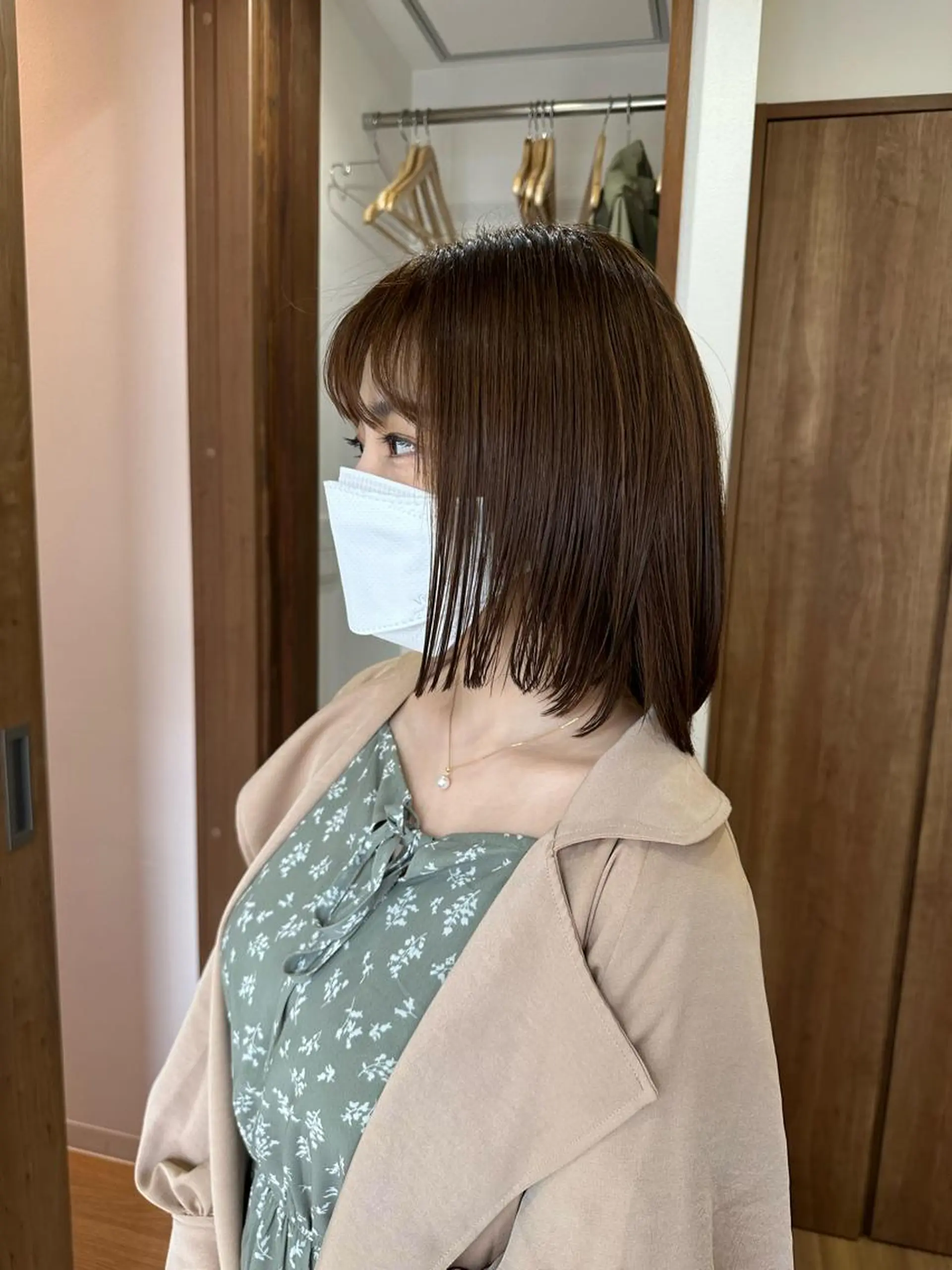 ミディアム カット ヘアカラー トリートメント ヘアモードKT石橋店所属・田中 泰正のヘアスタイル