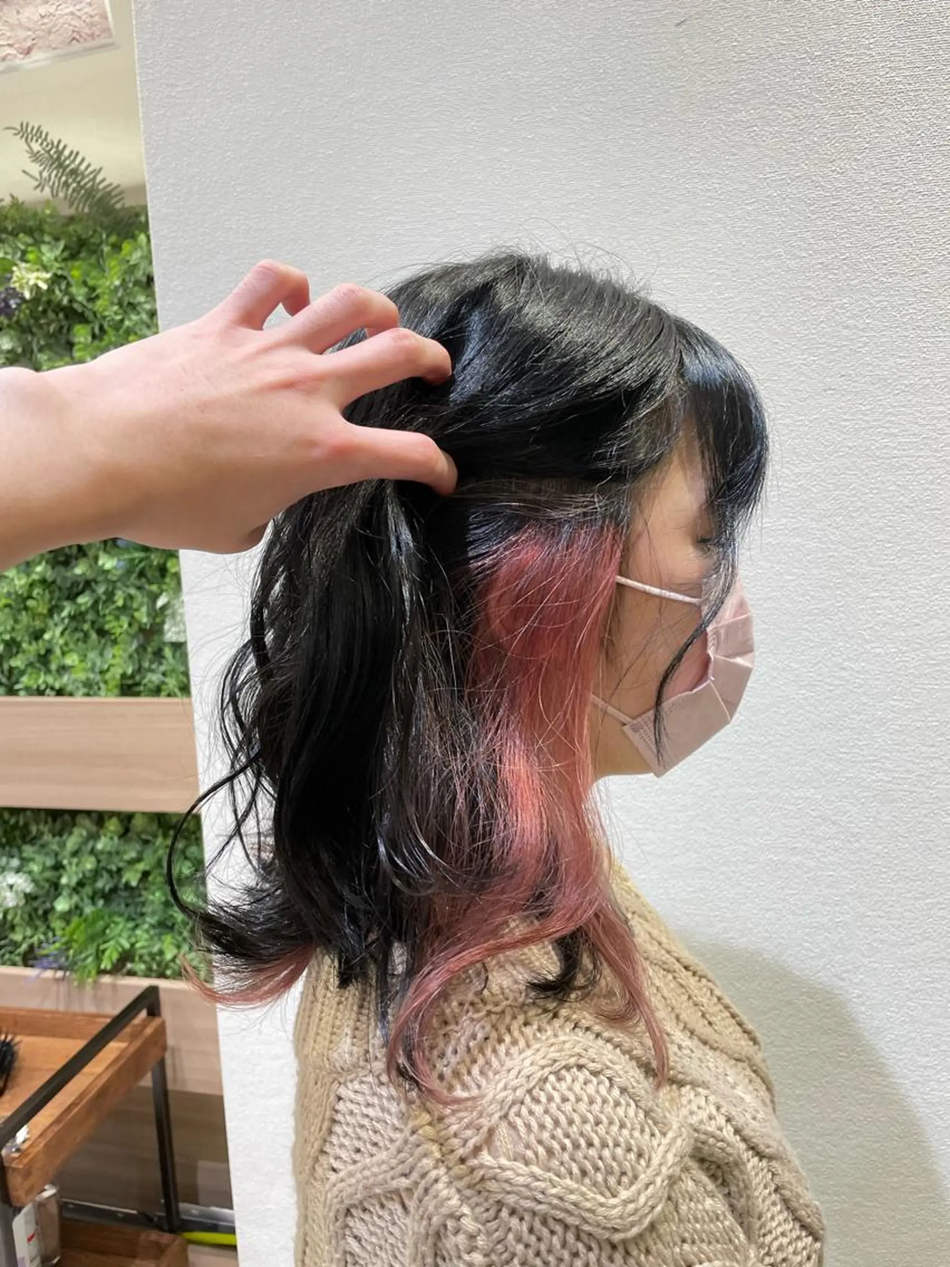 セミロング カラー tint by alo bleach 大阪梅田【ティントバイアロブリーチ】所属・✨武内凌太✨ カットモデル募集のヘアスタイル