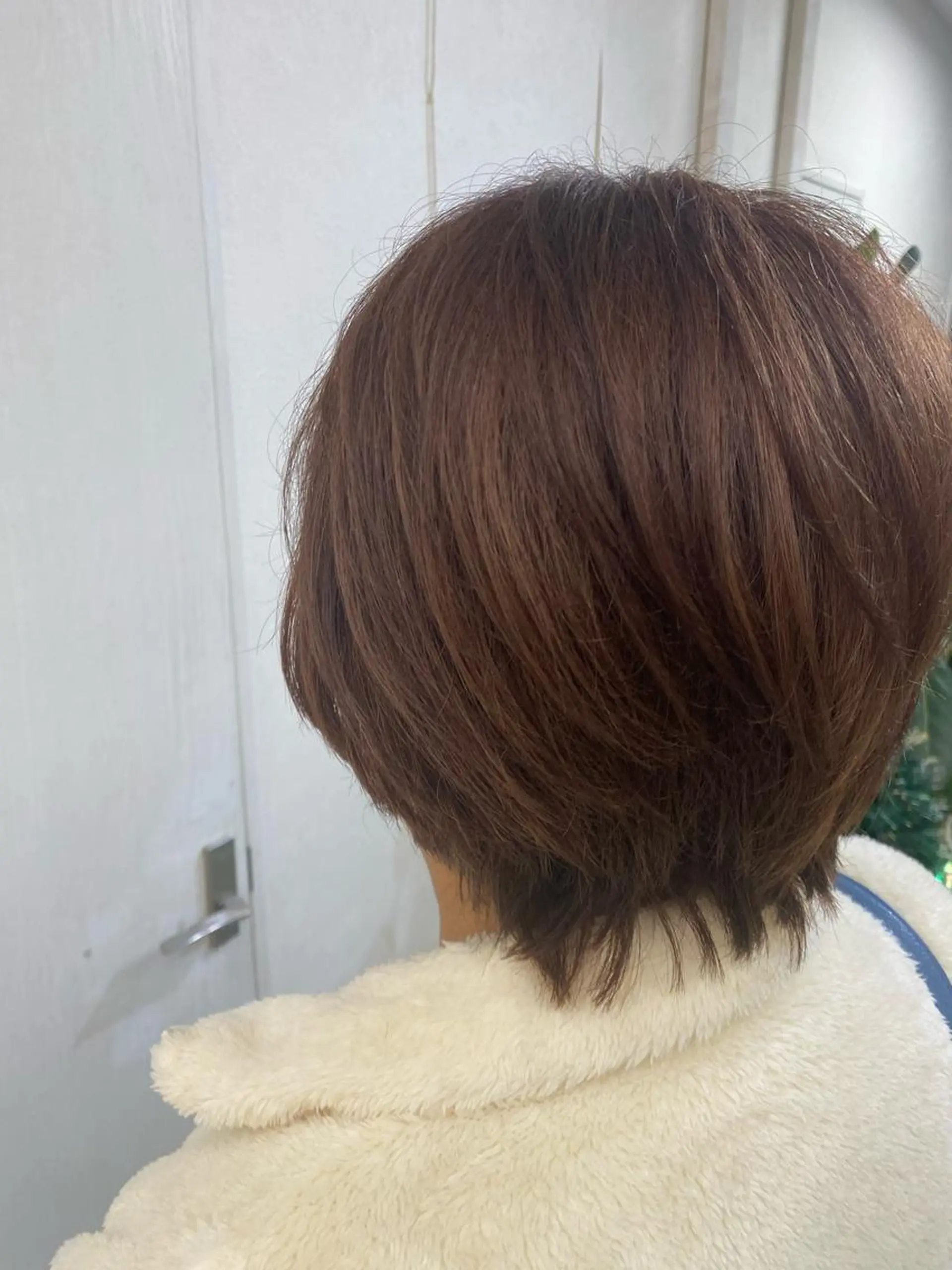 ショート カラー ピンクカラー ショートヘア カット # りおのヘアスタイル