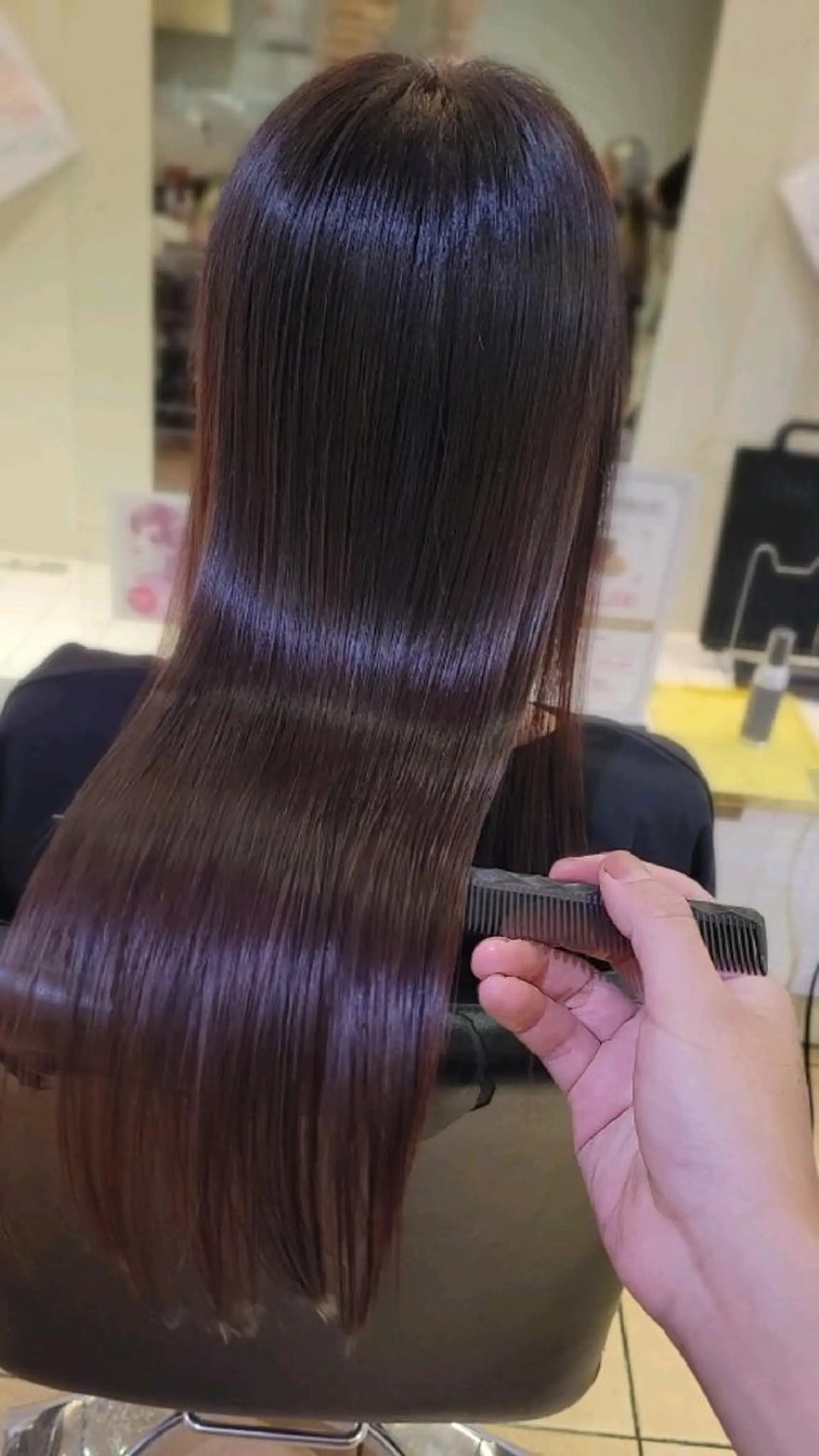 ロング 髪質改善 トリートメント 【髪質改善美容師】t occa茨木篠原健太のヘアスタイル