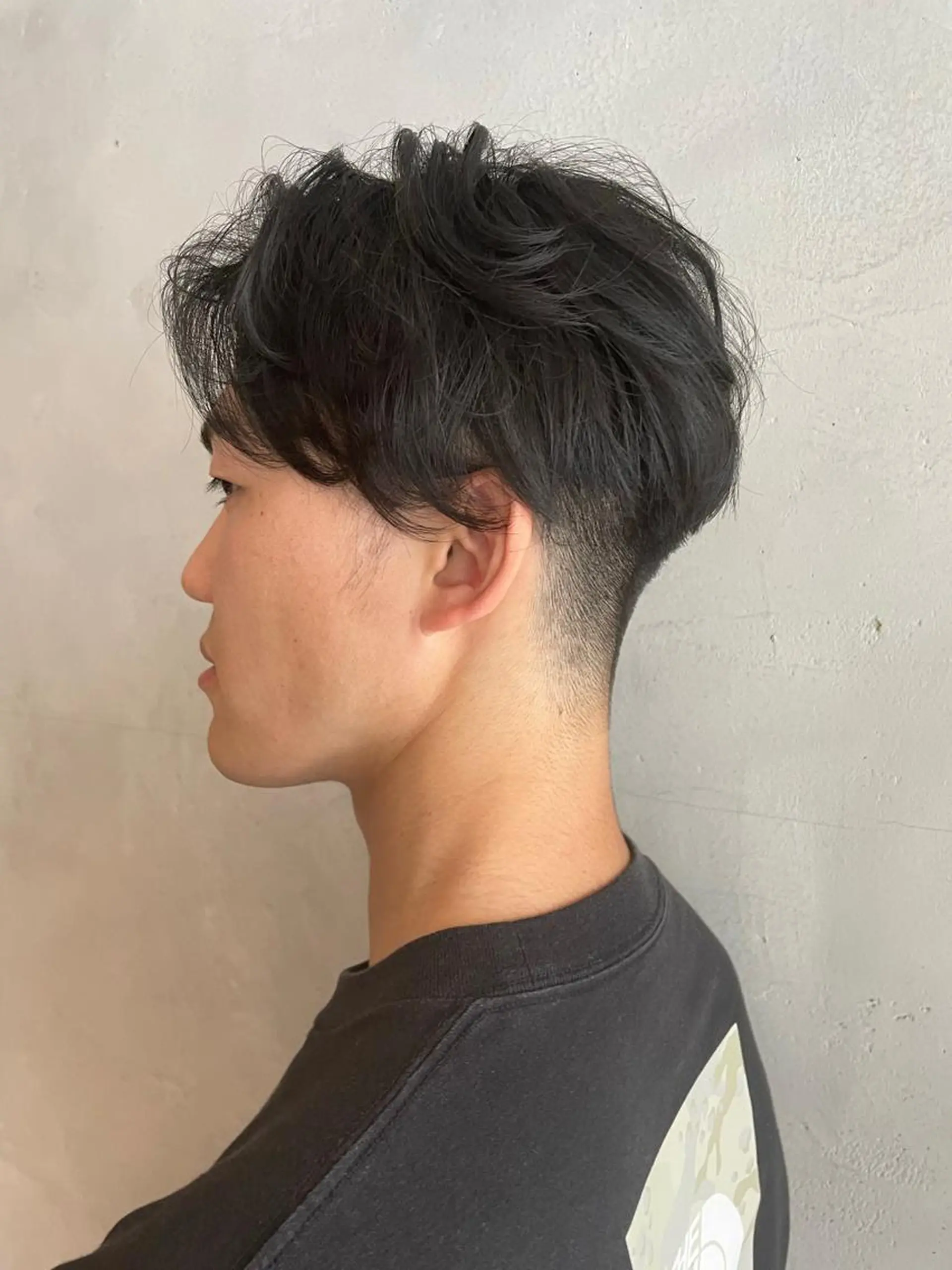 ミディアム メンズ 刈り上げ SALOWIN大宮東口店所属・骨格補正カット✂︎ 🌟菅野陽介🌟のヘアスタイル