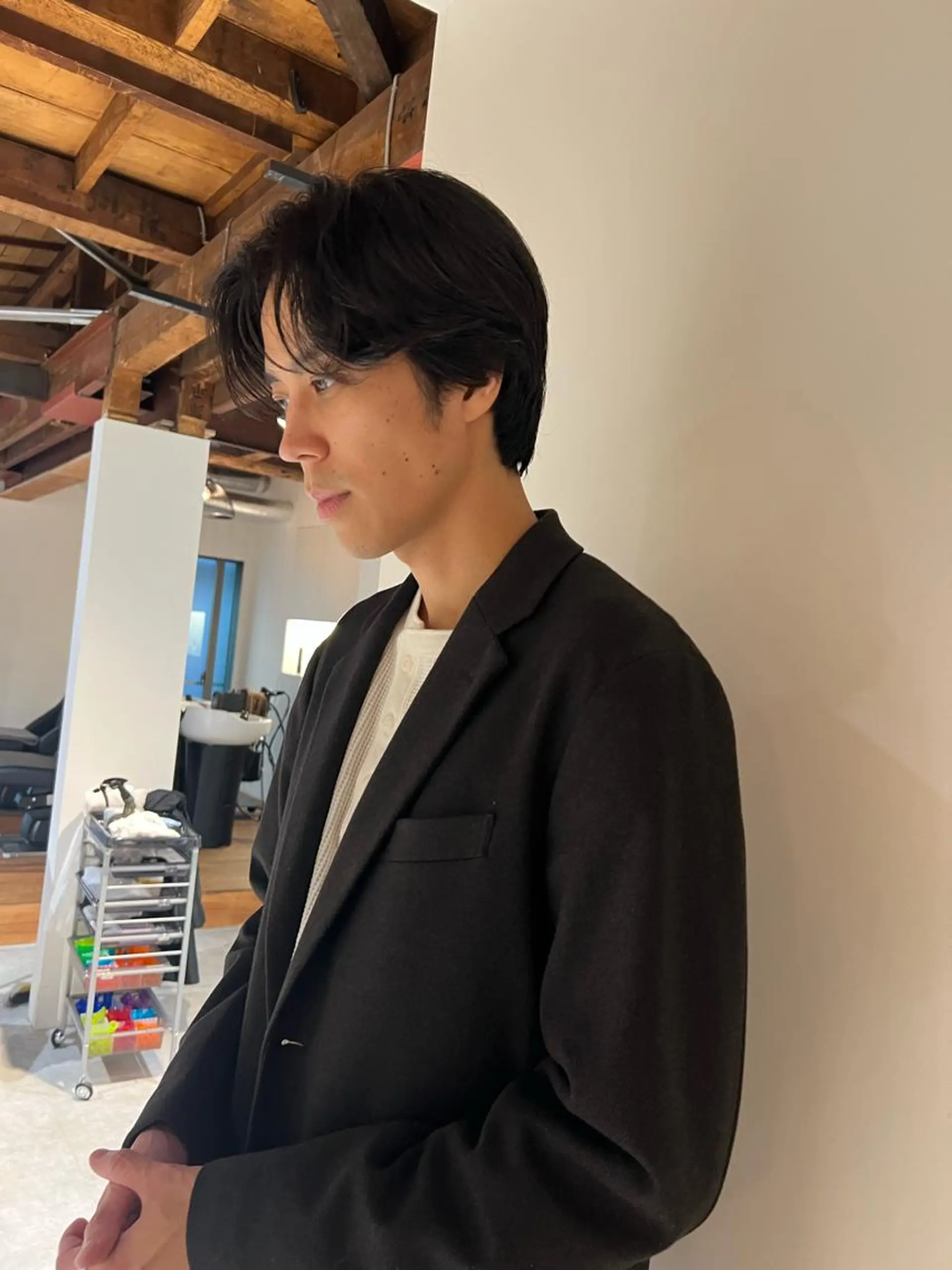メンズ カット io濱川 遥のヘアスタイル