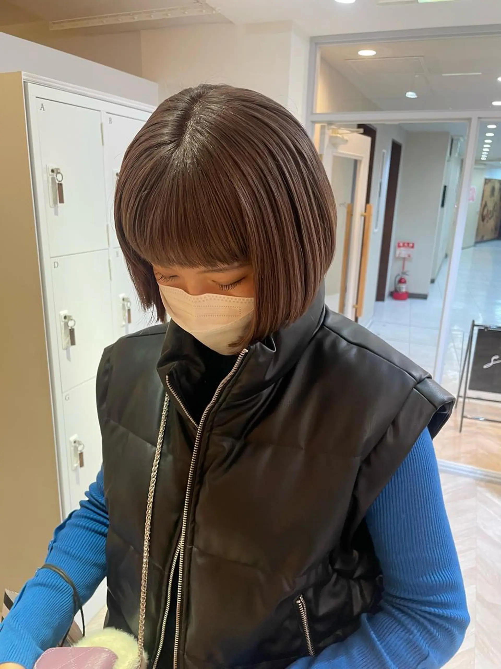 ショート カラー yohaku misakiのヘアスタイル