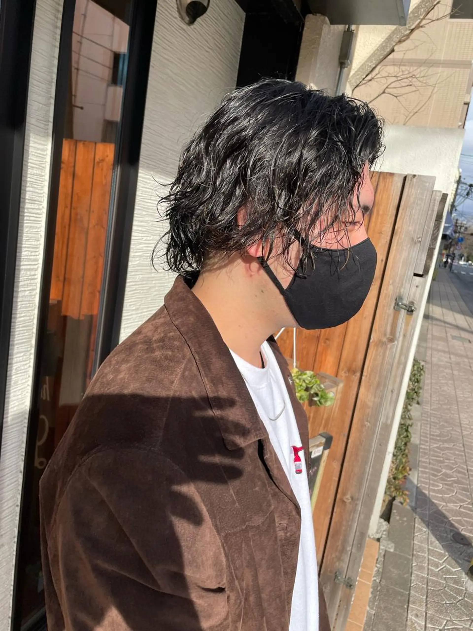 パーマ メンズ yoshi (高橋福博)のヘアスタイル