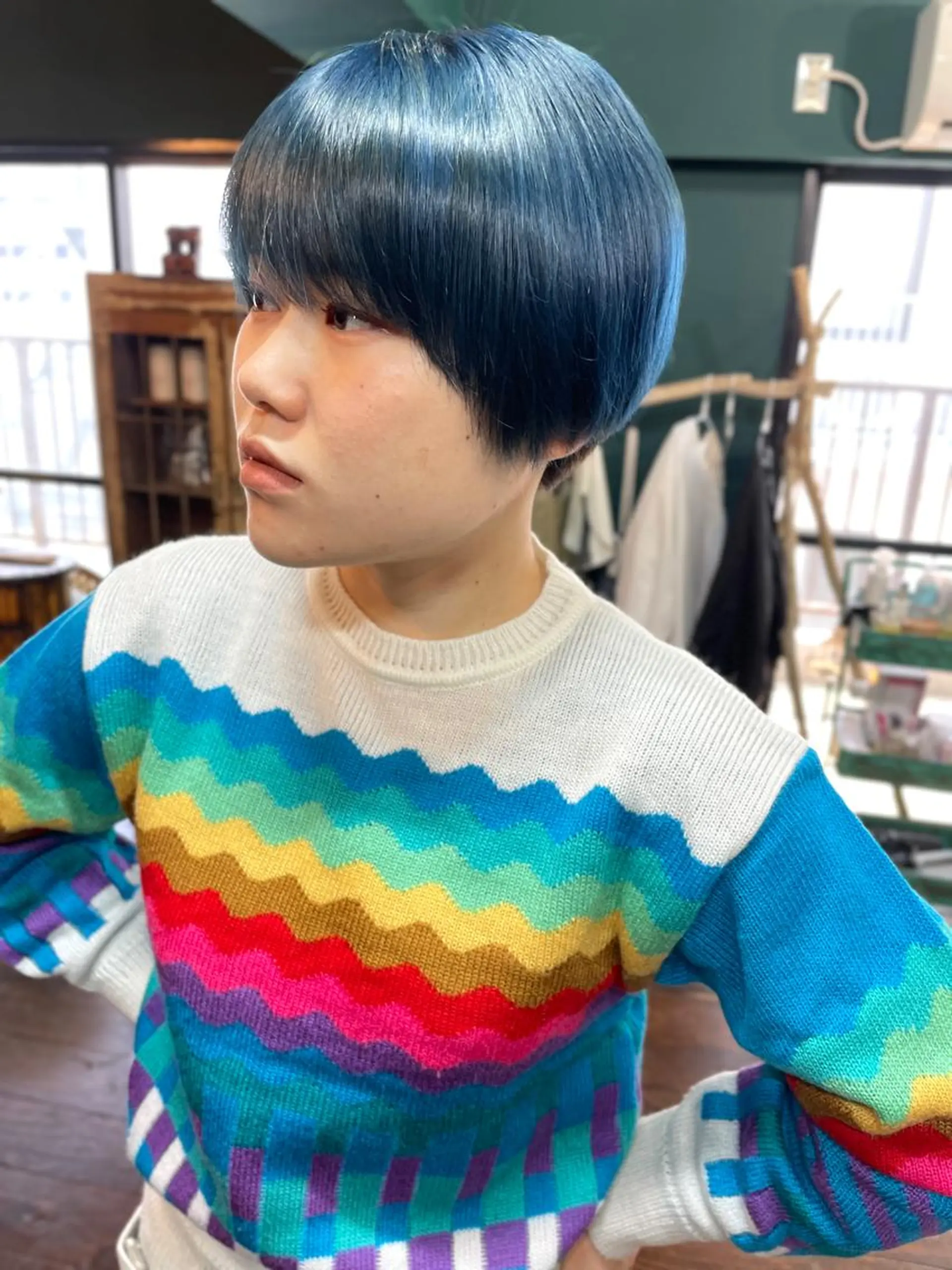 ショート カット ヘアカラー トリートメント vivre libre所属・vivre libreのヘアスタイル