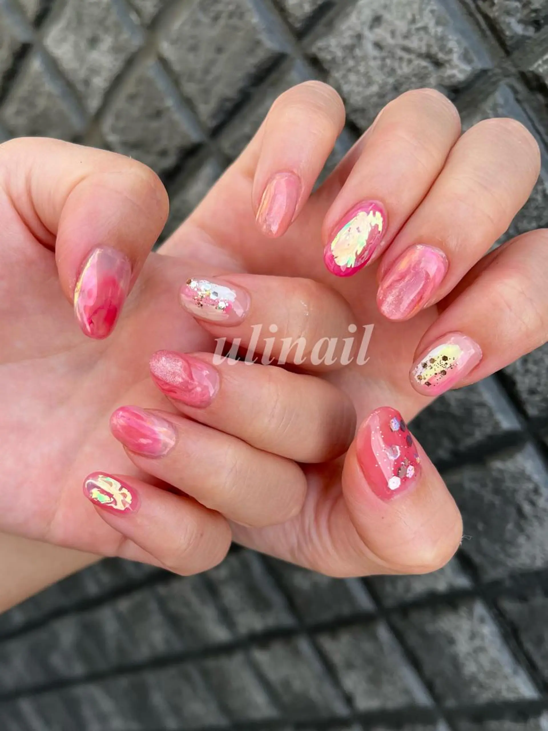 ネイル ハンドネイル ulinail （ウリネイル）のネイルデザイン