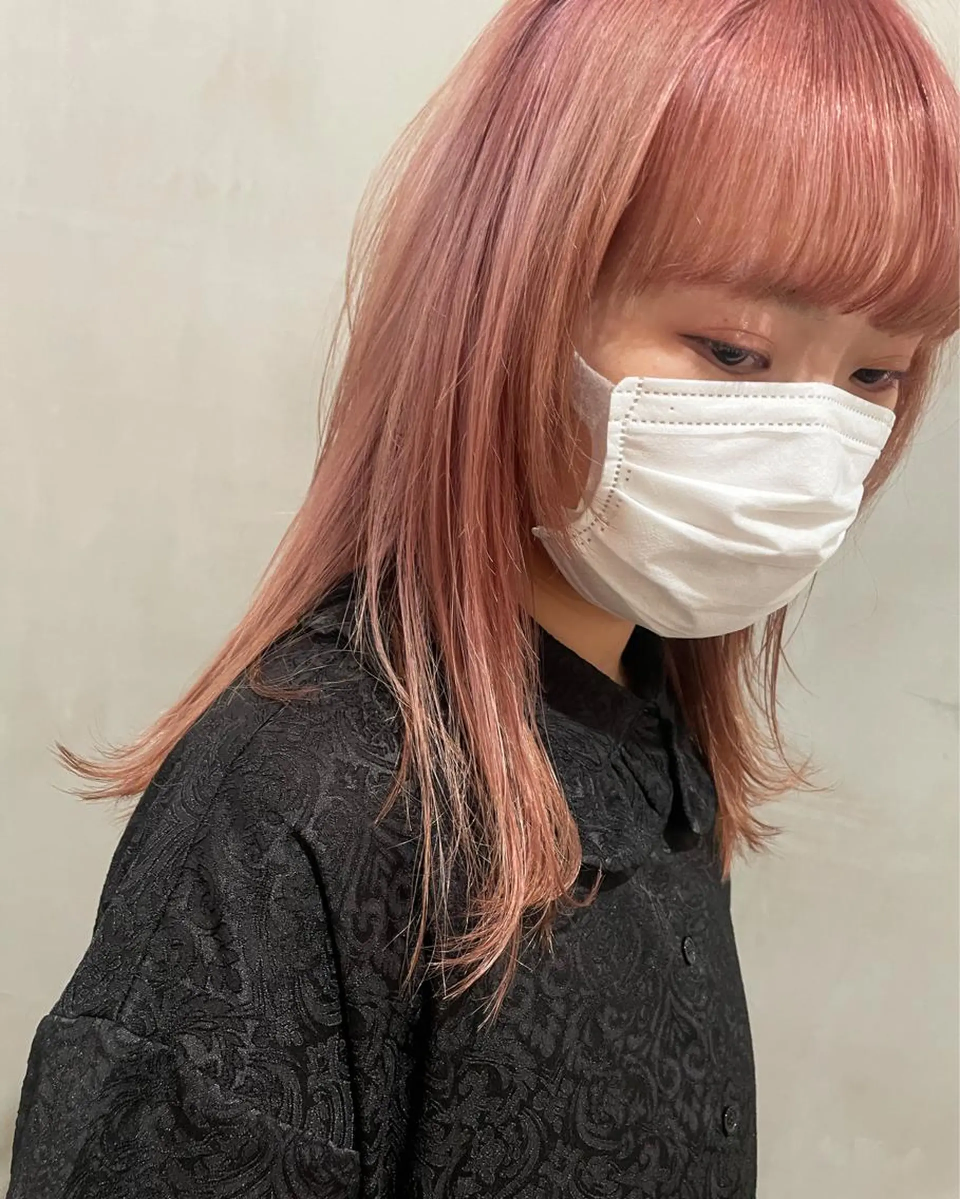 セミロング カラー ヘアカラー トリートメント 優 作のヘアスタイル