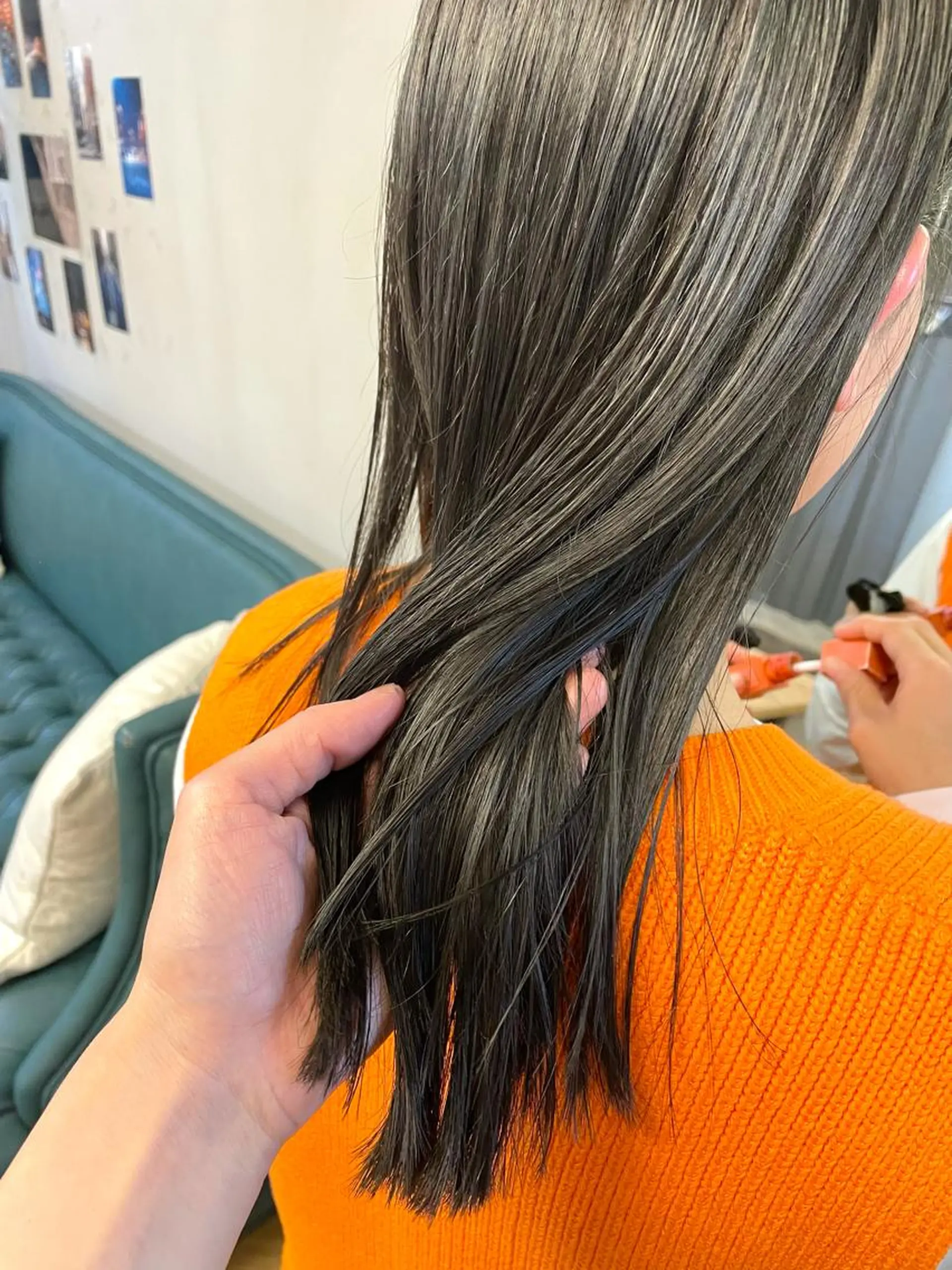 セミロング カラー パーマ ヘアアレンジ メンズ キッズ ネイル マツエク・マツパ カット ヘアカラー トリートメント tatsumi/ボブ ウルフ/レイヤーのヘアスタイル