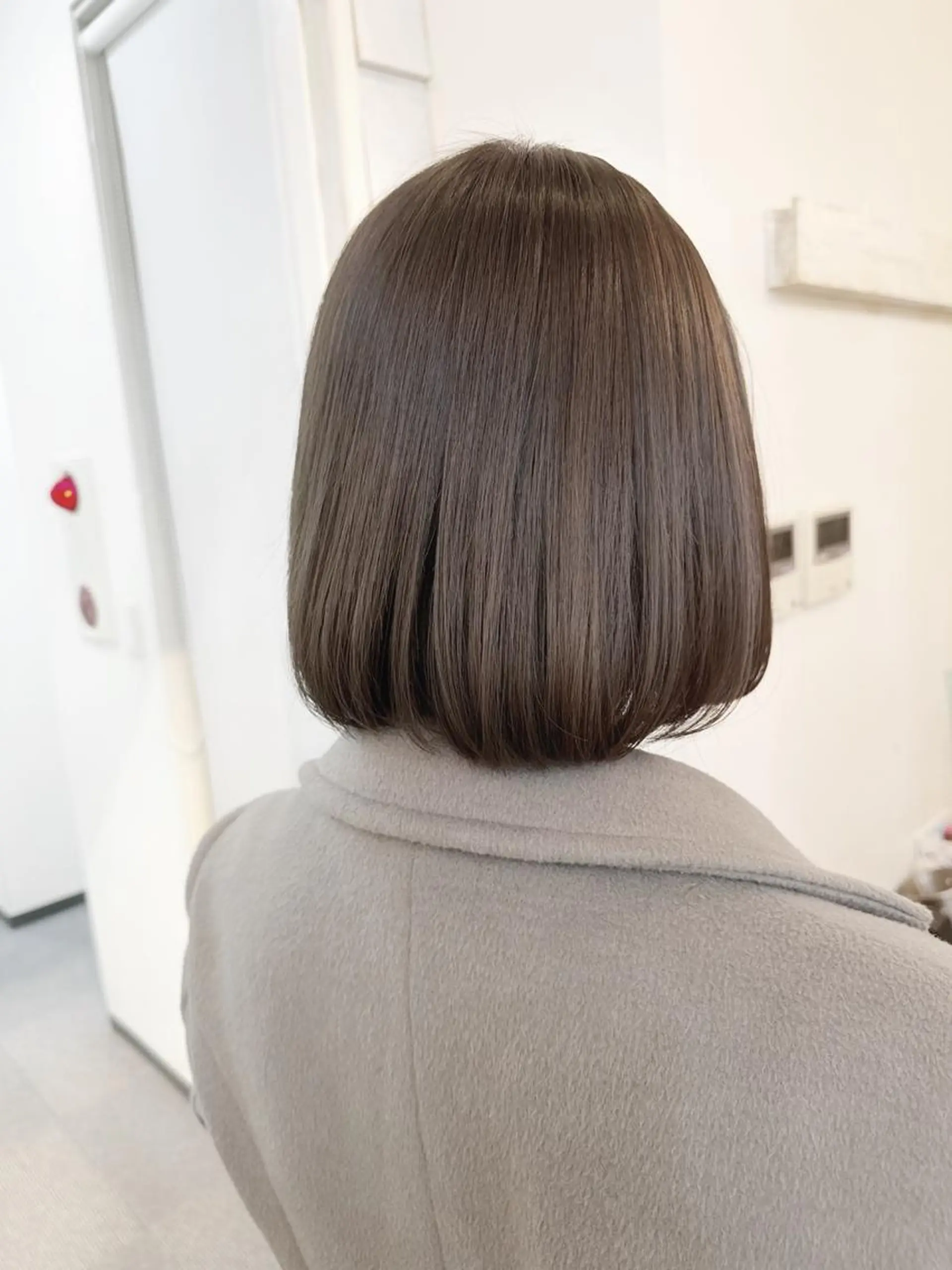 ショート カラー ショートボブ ハンサムショート ブリーチ ブリーチなしカラー ボブ カット ヘアカラー トリートメント newline銀座所属・銀座ショート/ 大人ショート/金子涼のヘアスタイル