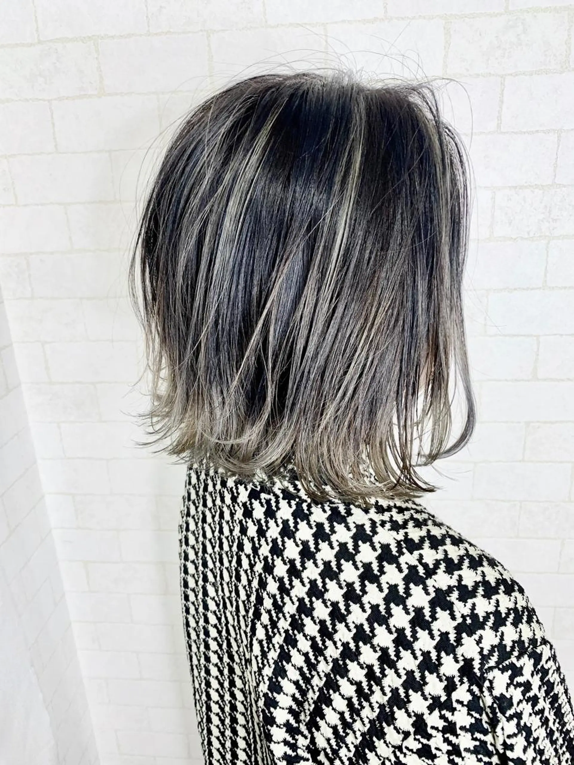 ミディアム カラー 神野 雅樹のヘアスタイル