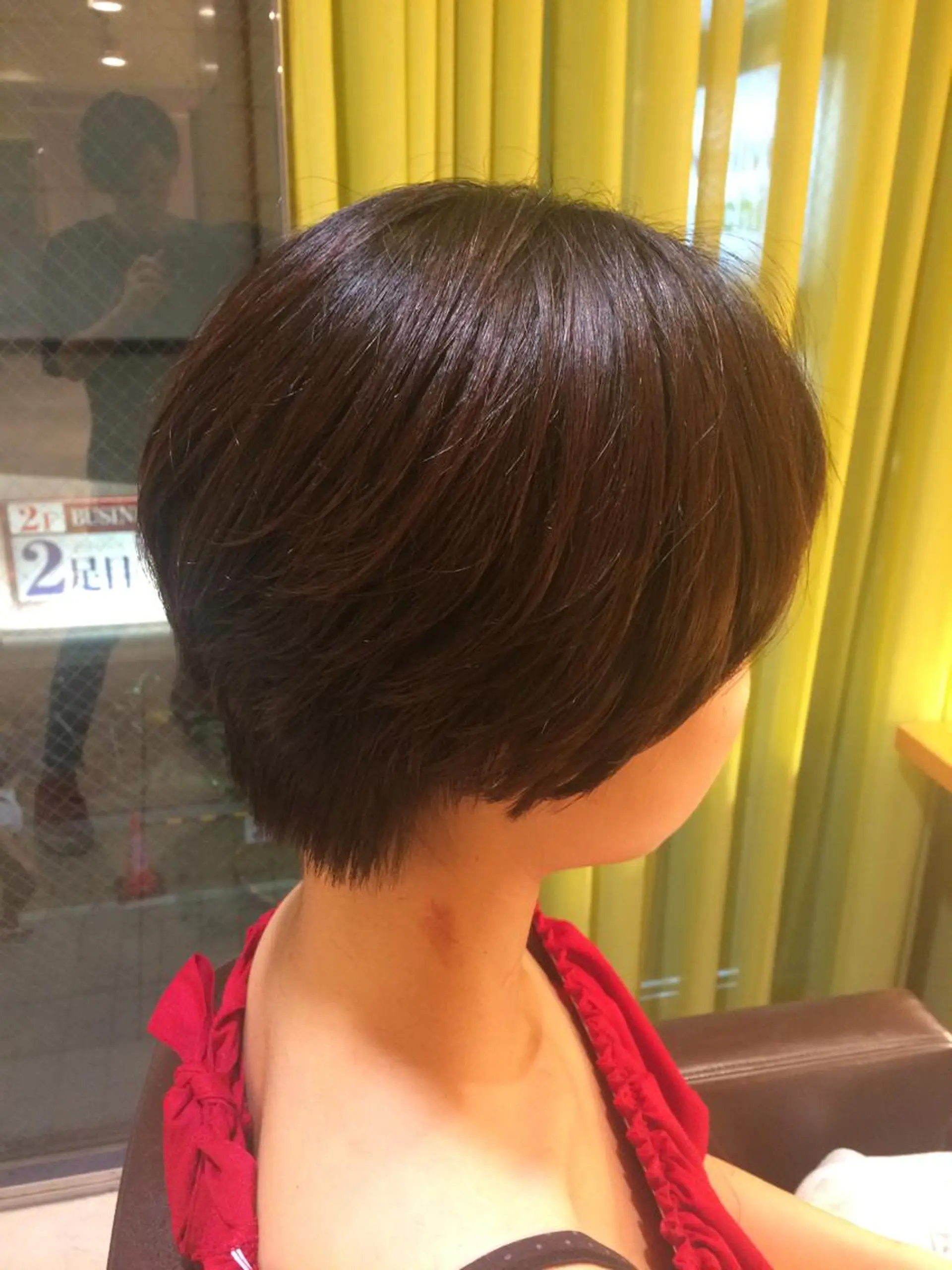 ショート カラー パーマ ヘアアレンジ メンズパーマの巨匠 鈴木純のヘアスタイル