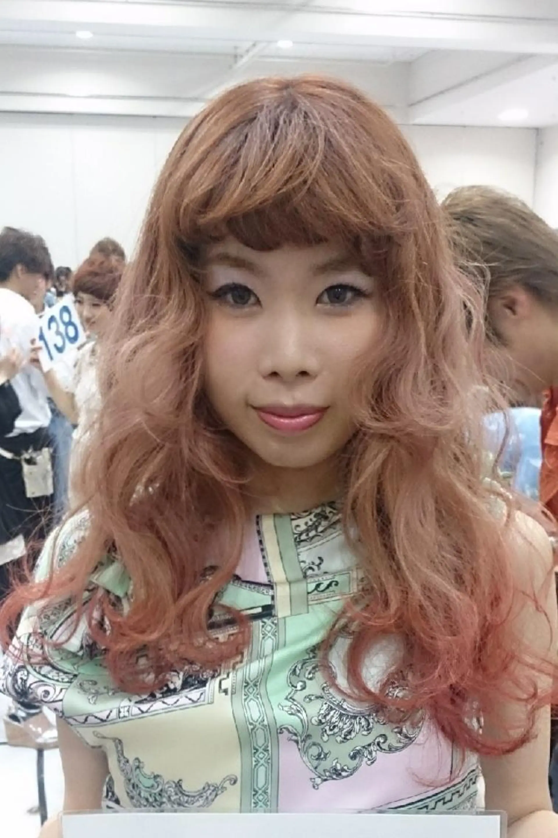 ロング noa.所属・今中 小百合のヘアスタイル