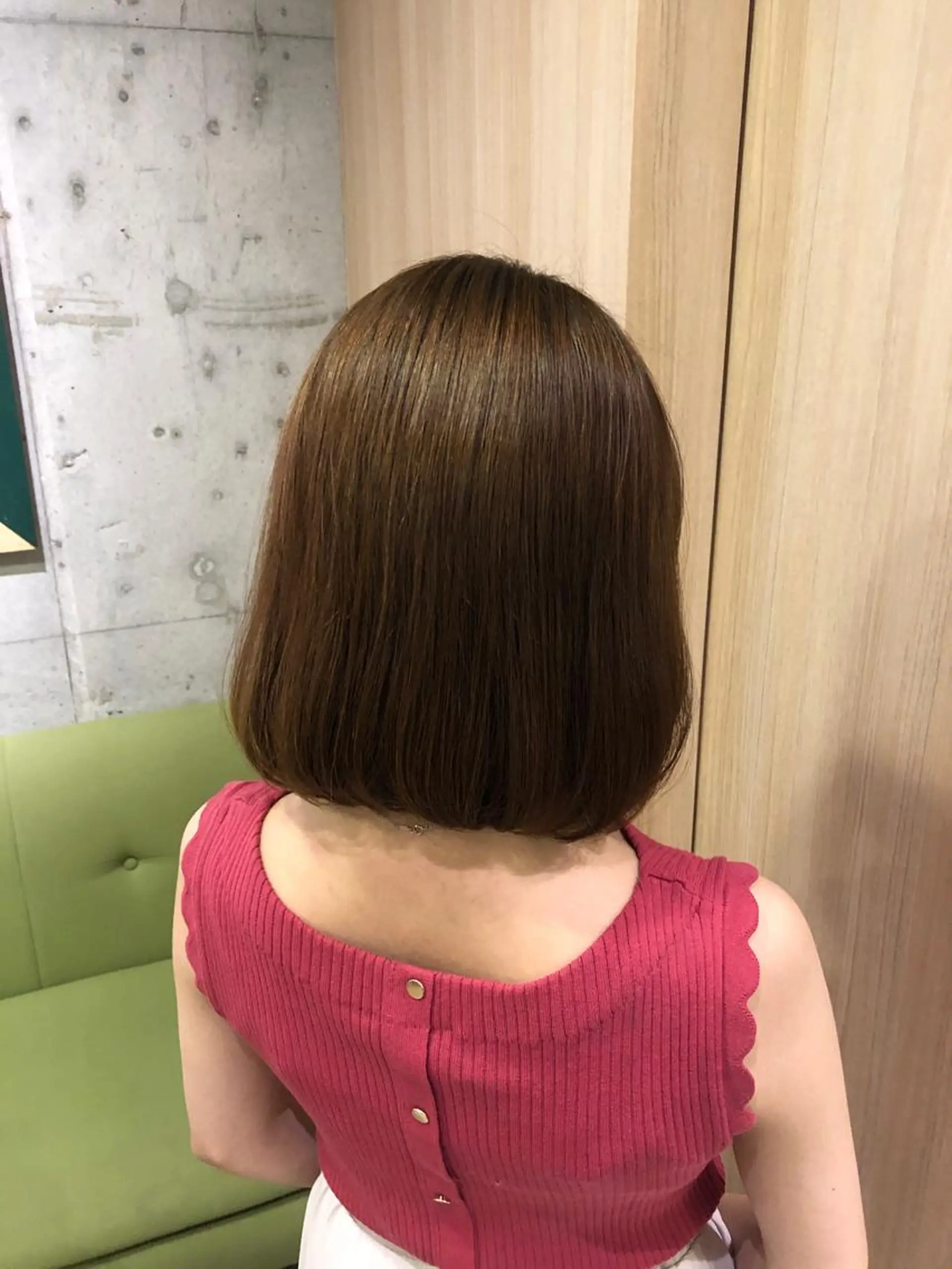 ミディアム 人気のレイヤーカット TAROのヘアスタイル