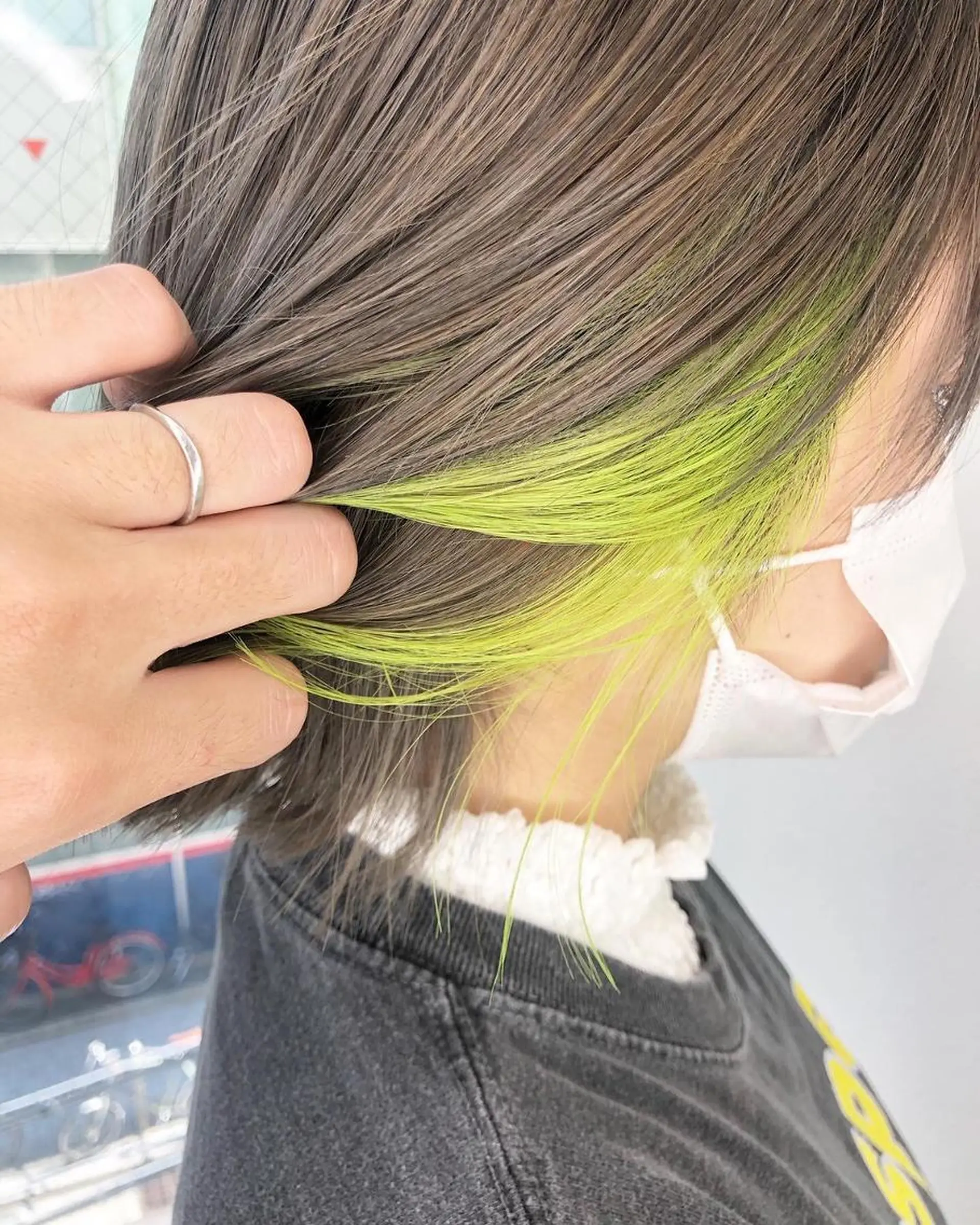 ショート カラー ブリーチ ケアブリーチ 髪質改善 カット ヘアカラー トリートメント ブリーチ/髪質改善 前田志穂のヘアスタイル
