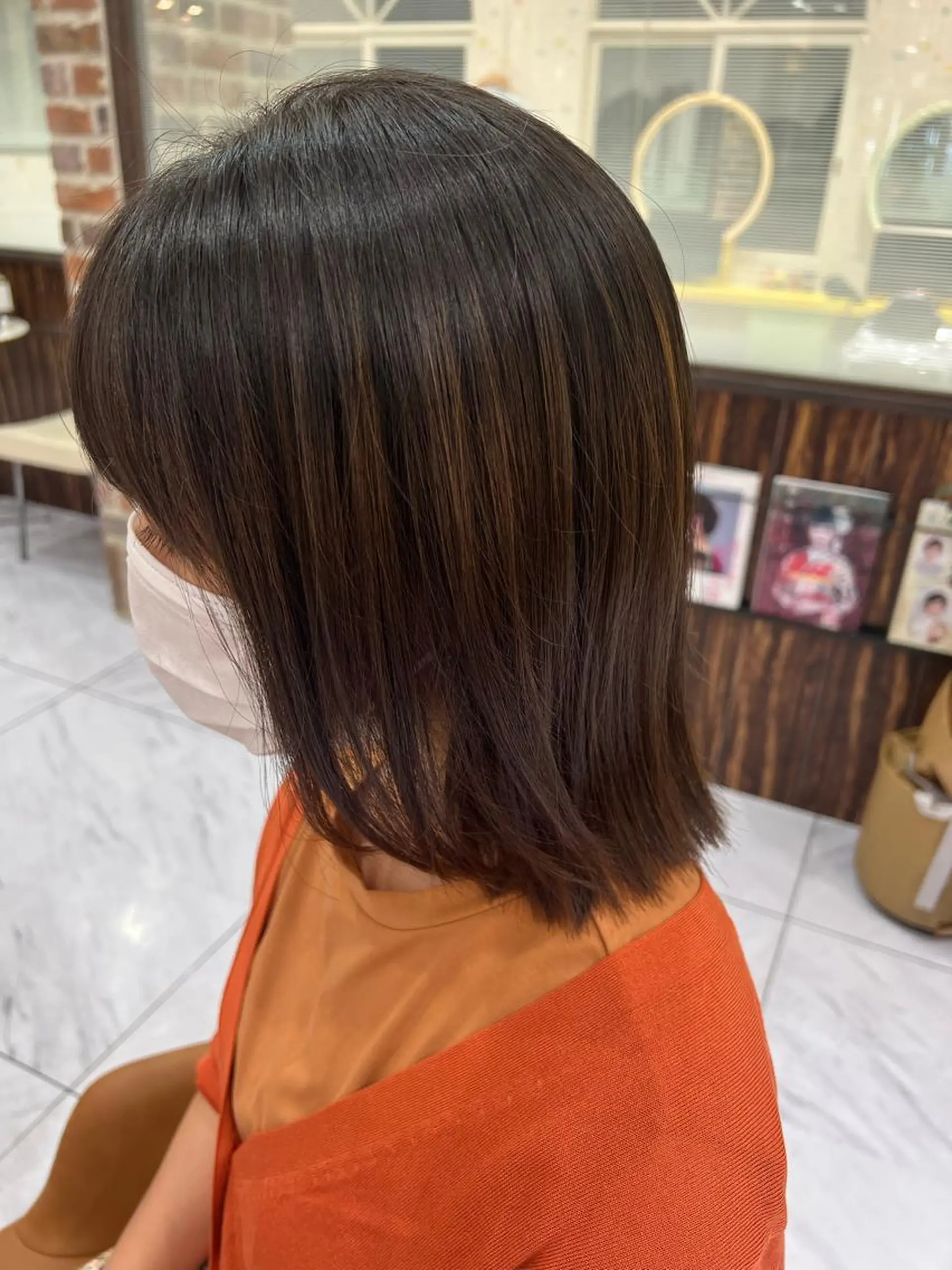 ミディアム あんどう ゆうかのヘアスタイル