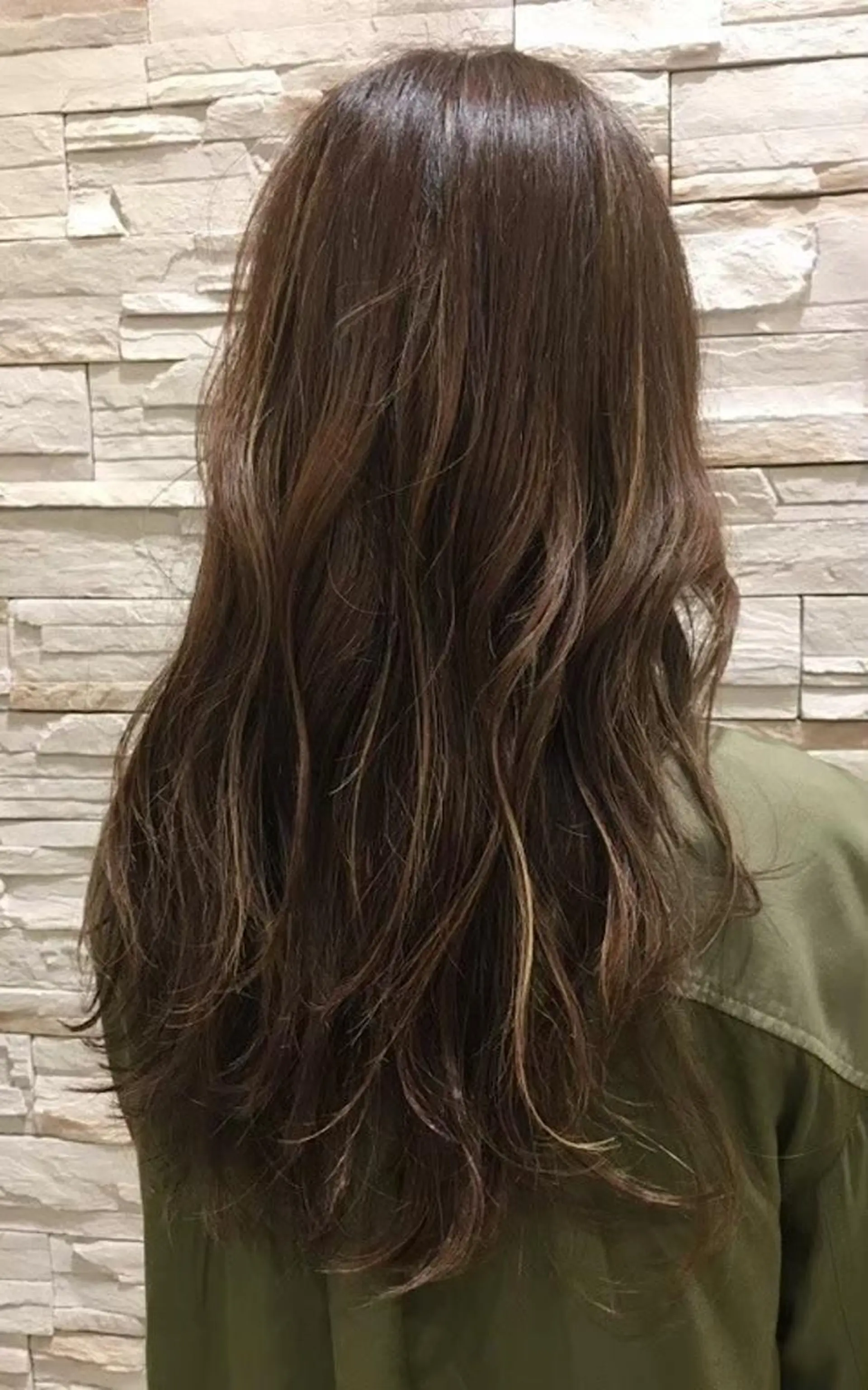 セミロング 縮毛矯正/髪質改善/ 石橋代智のヘアスタイル