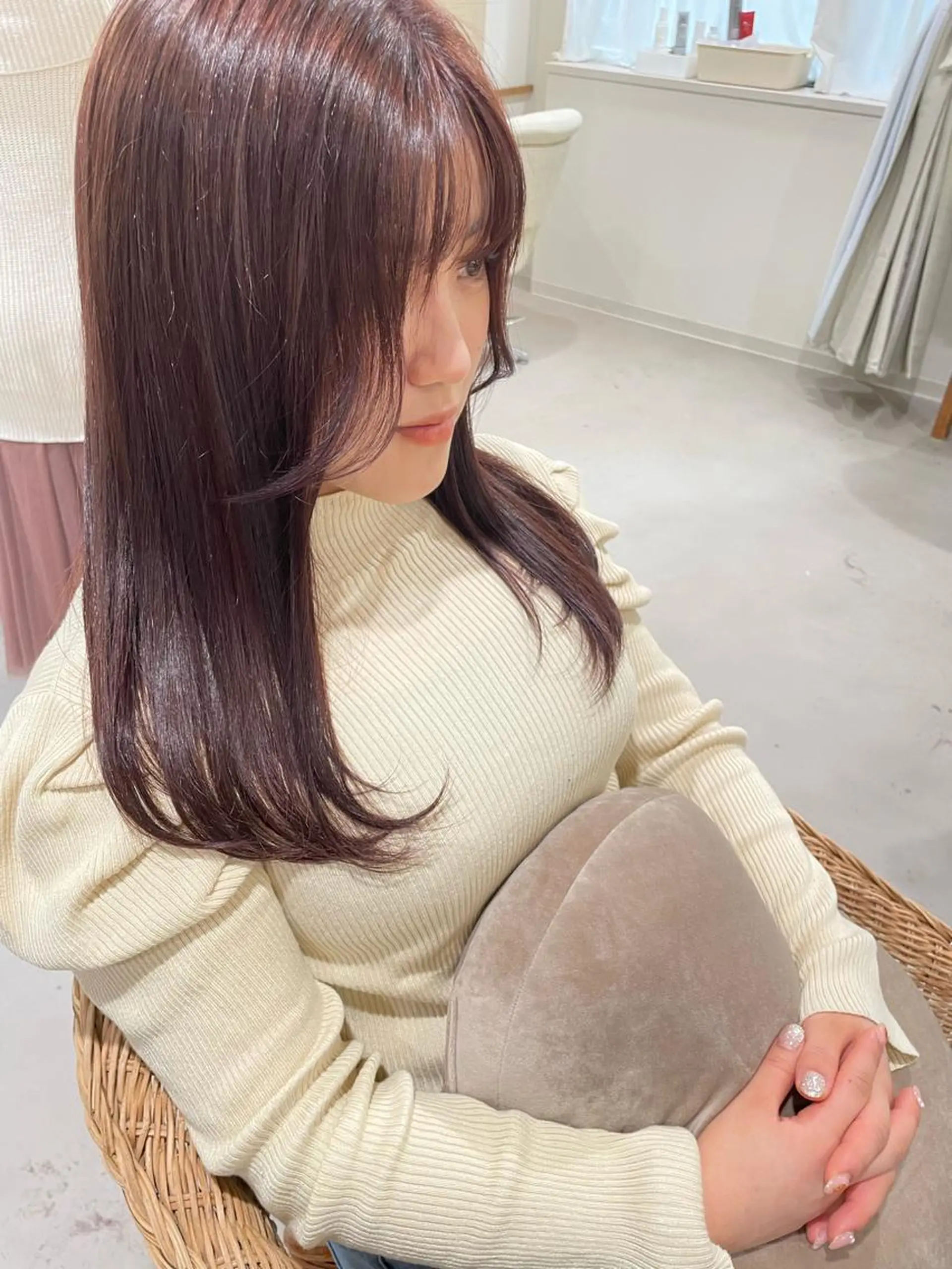 ロング 韓国風ヘア cocoluana(ココルアナ)所属・韓国風ヘア専門 🇰🇷Noaのヘアスタイル