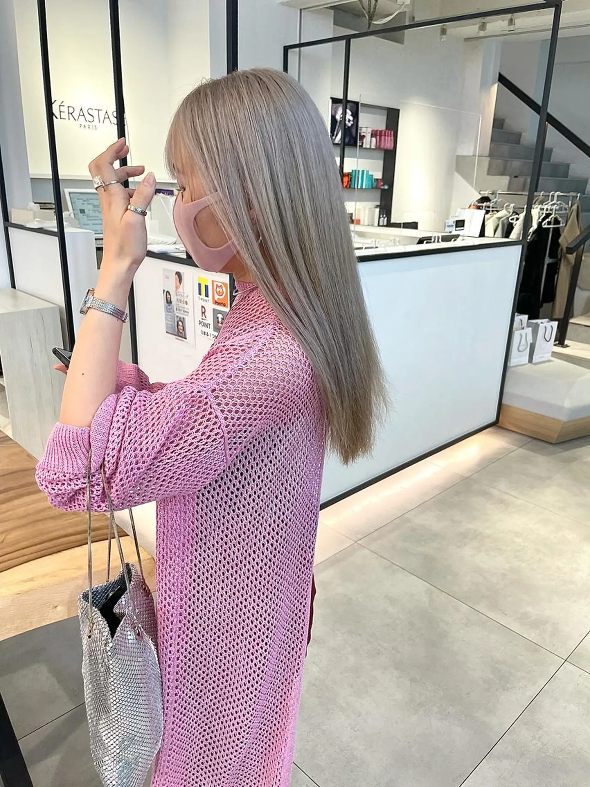 ロング カラー ヘアカラー 🇰🇷カルマパーマ kaito🇰🇷のヘアスタイル