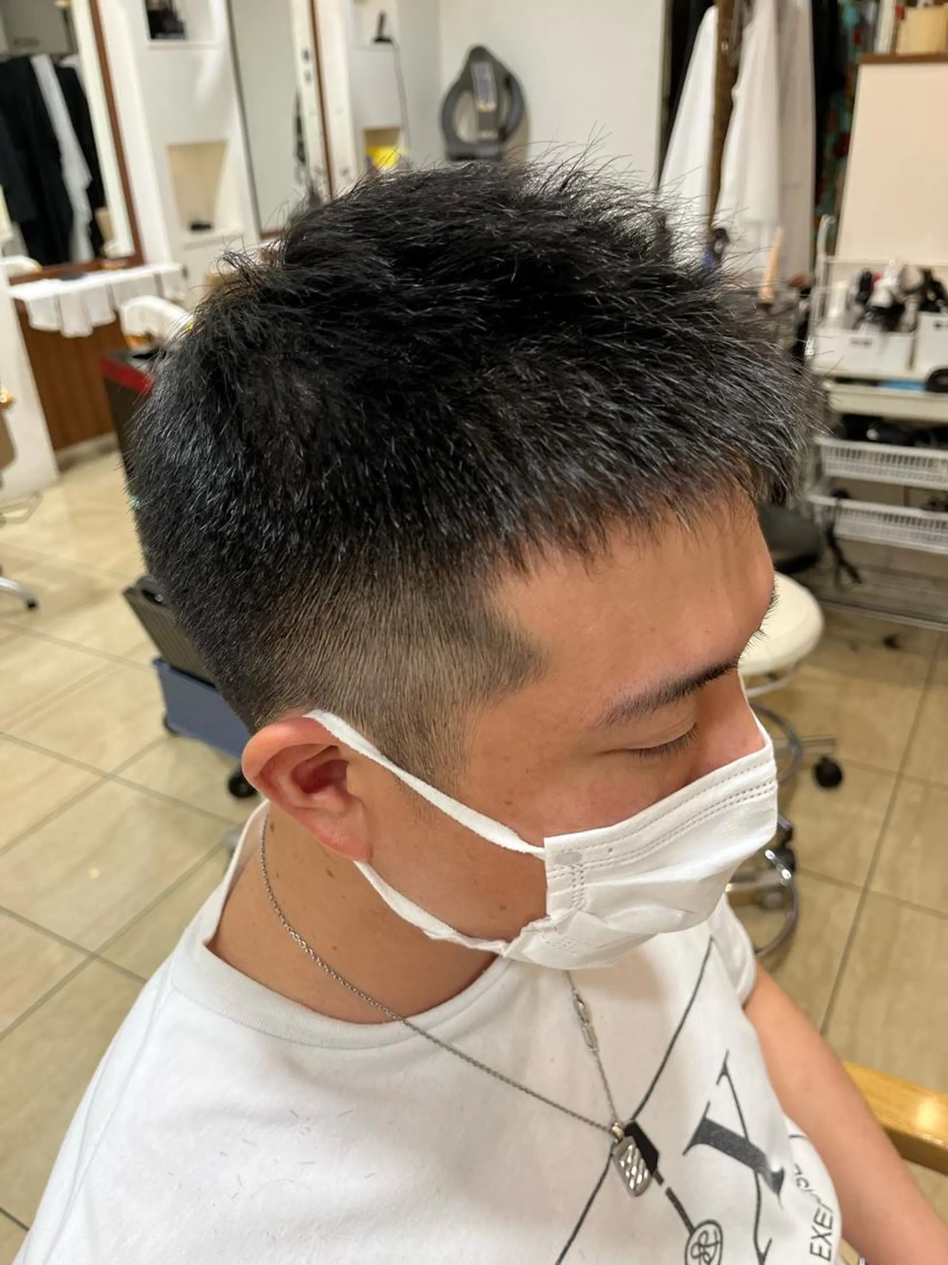 ショート 美粧ほそや所属・斉藤 凜のヘアスタイル