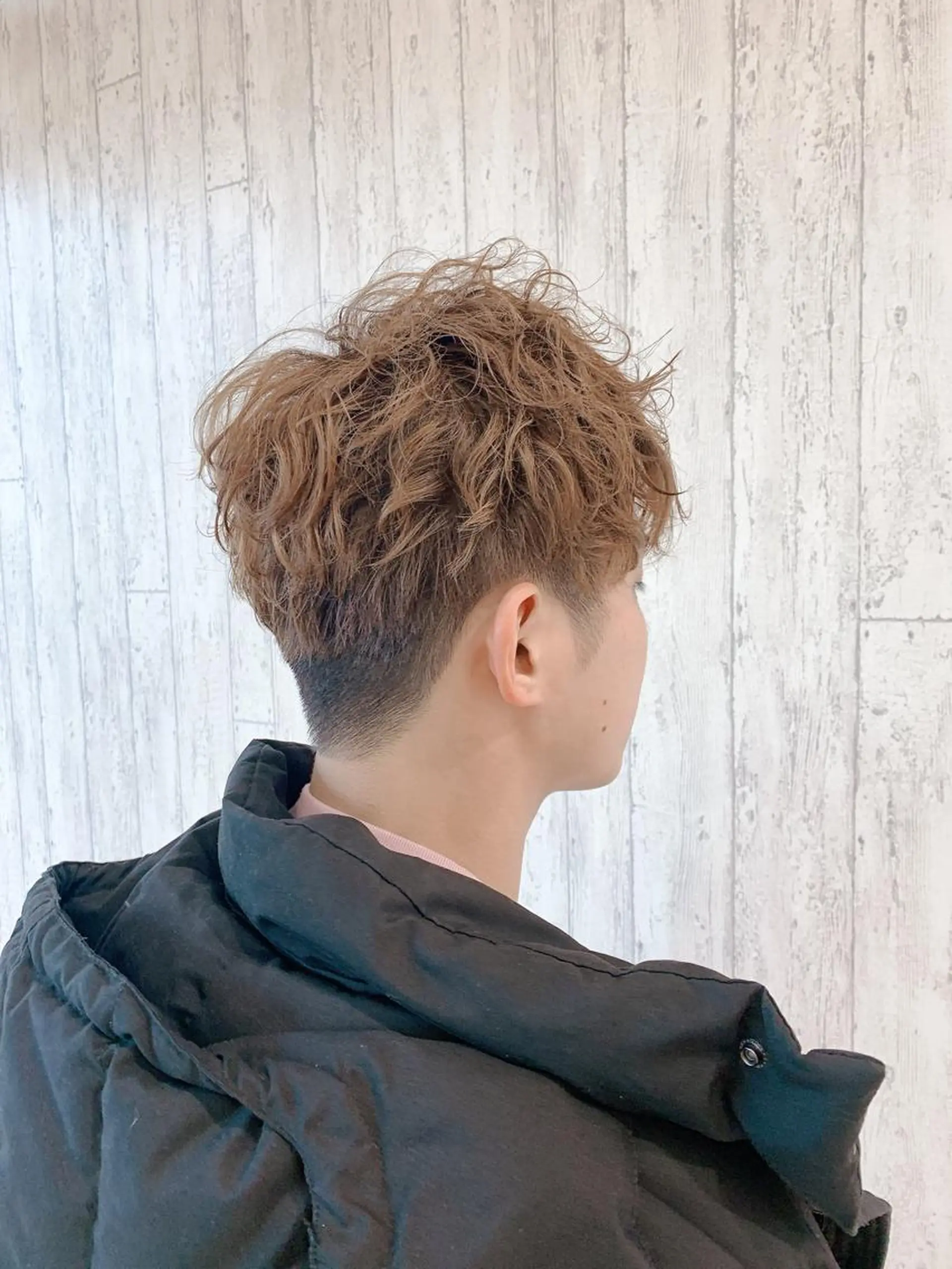 パーマ メンズ メンズパーマ 刈り上げ 小野寺空也✂️ 似合わせショートのヘアスタイル