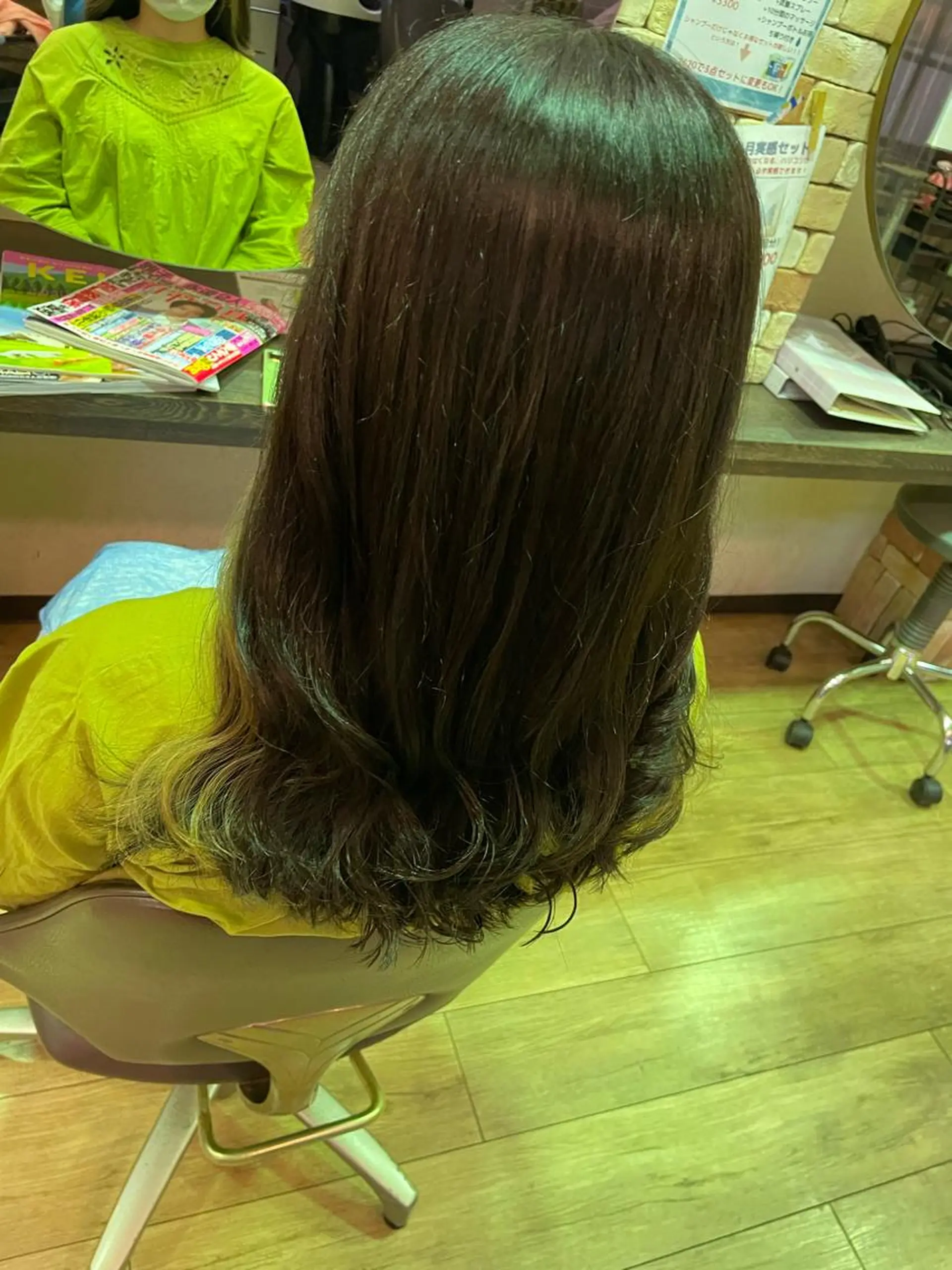 ロング カラー hair  make echo所属・hair make echo滿木あい花のヘアスタイル