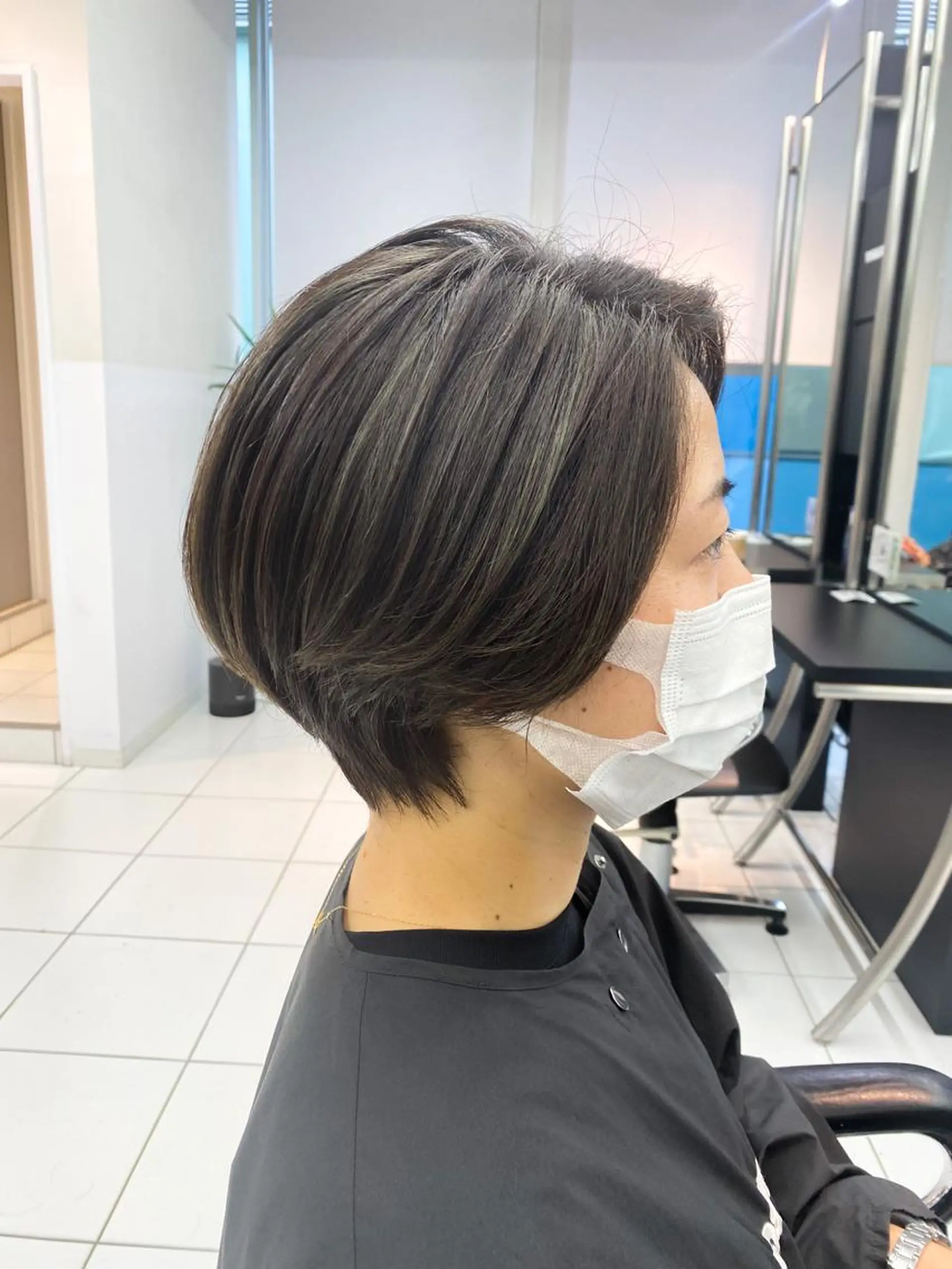 ショート 加藤 真介のヘアスタイル