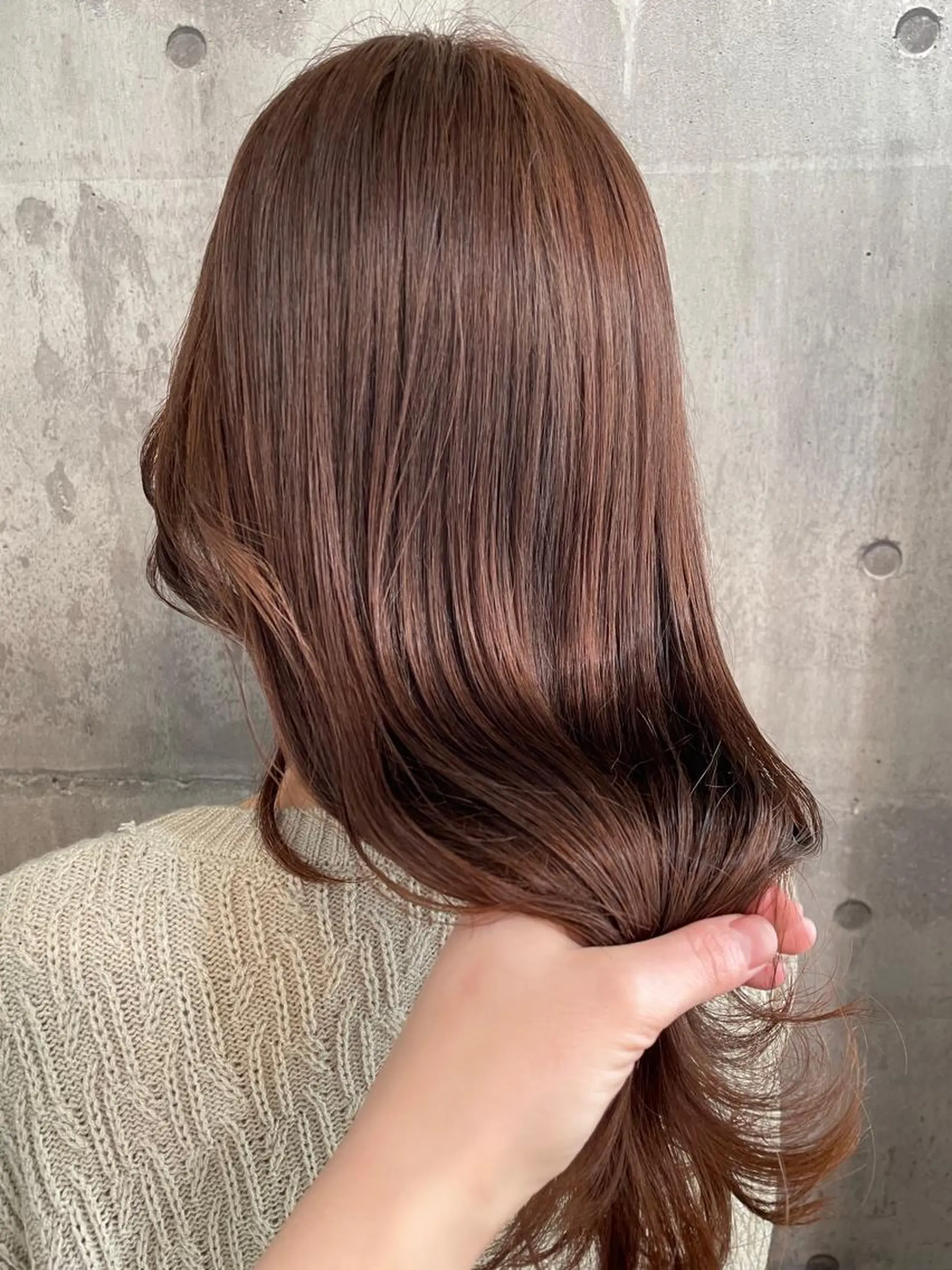 ロング 小松崎 結花のヘアスタイル