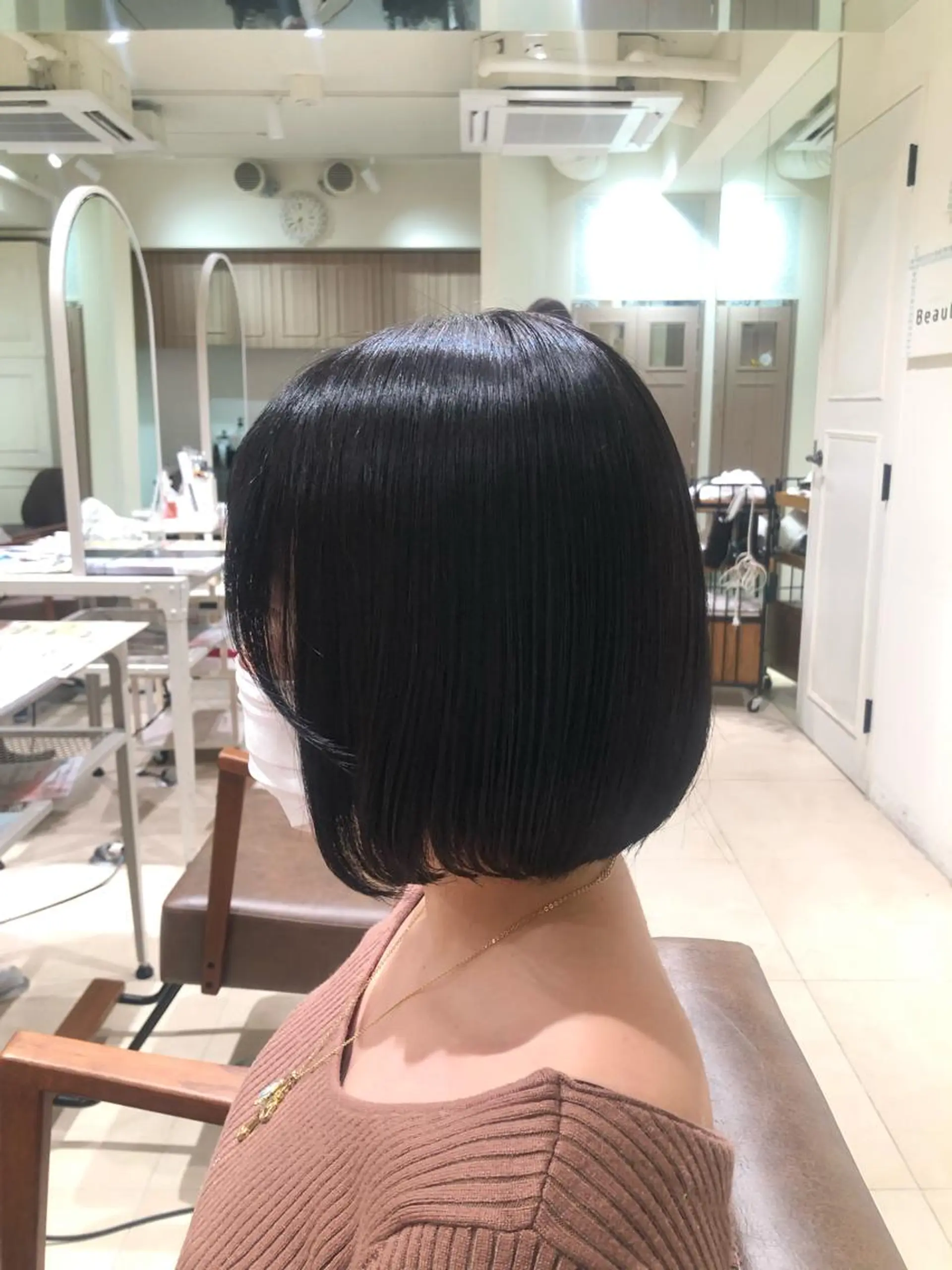 ショート 前下がりボブ ボブ globe船橋所属・スタイリスト★今村 優太のヘアスタイル