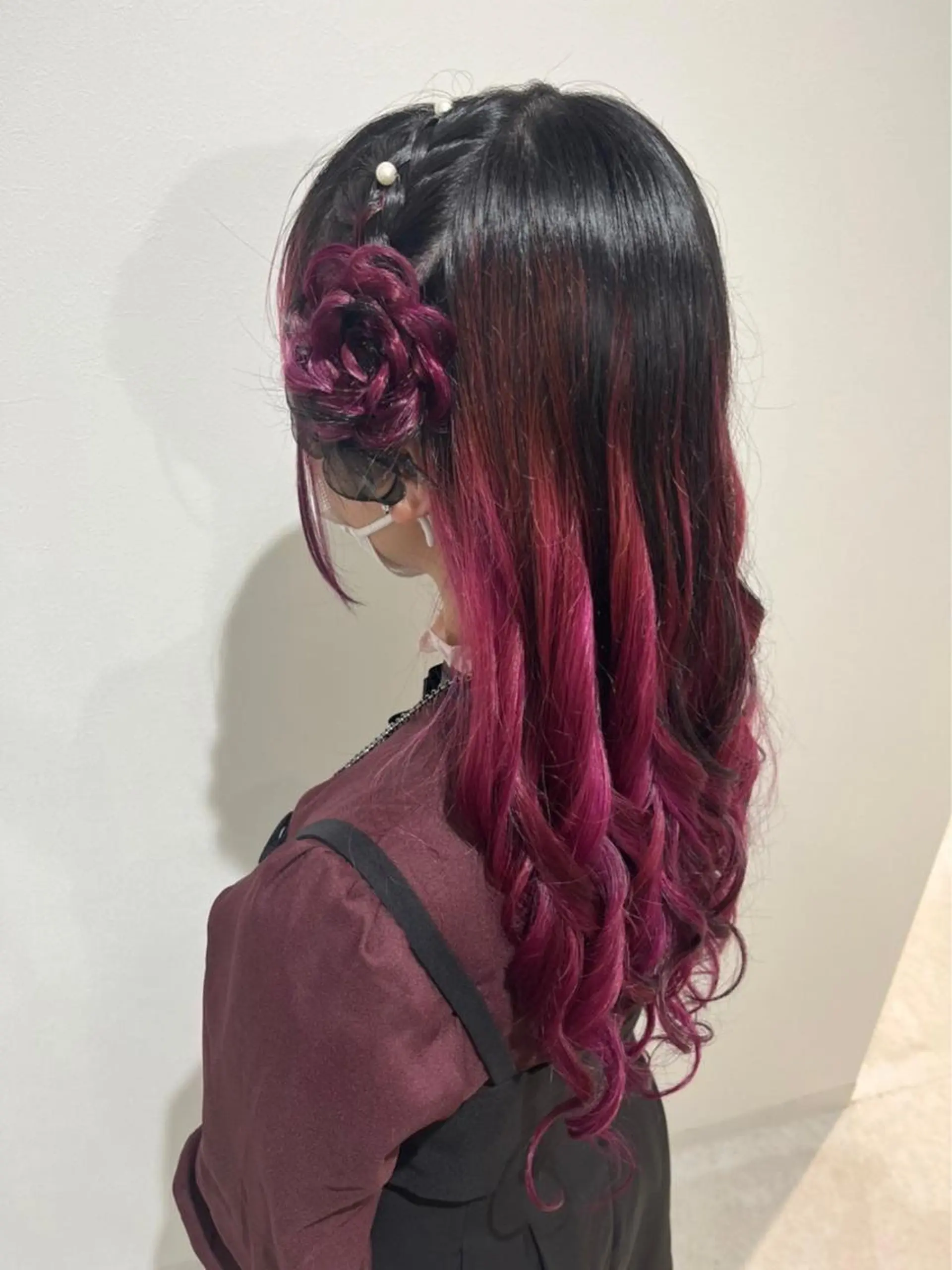 ロング ヘアアレンジ tomida yukiのマツエク・マツパデザイン