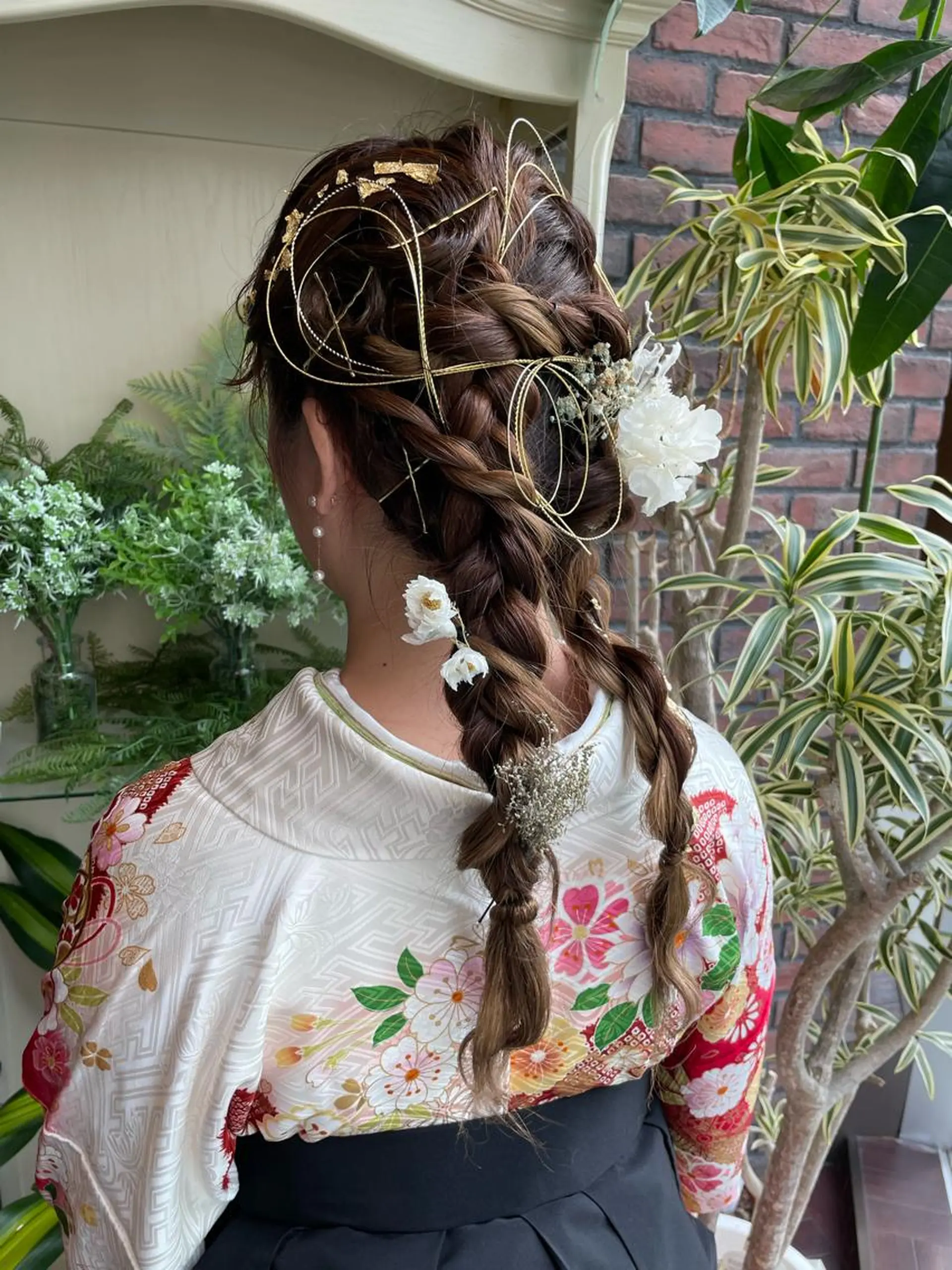 ロング ヘアアレンジ 卒業式のヘアスタイル ヘアセット TWIN  lady's&men's salon 八王子所属・いとう まいこのヘアスタイル