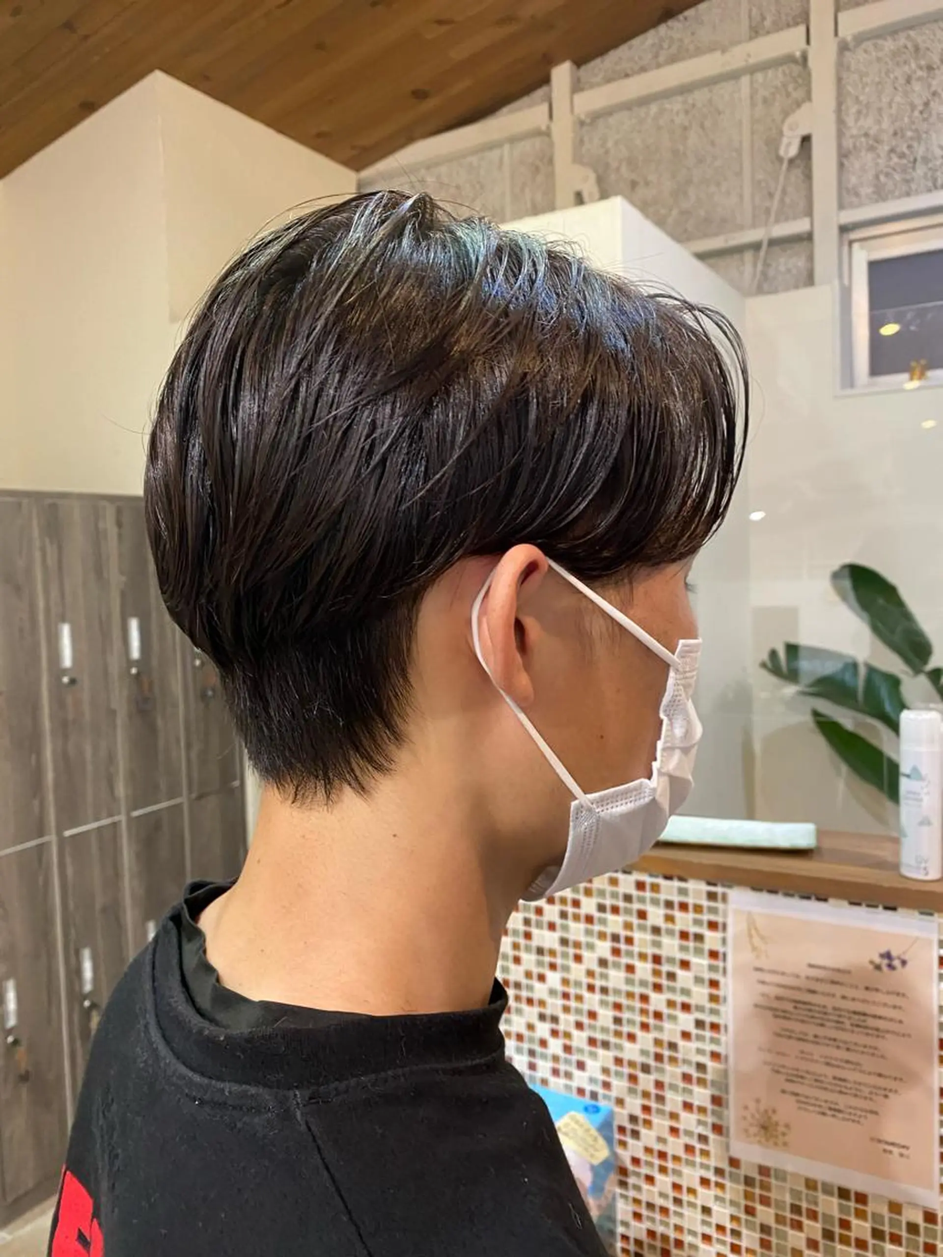 パーマ メンズ 中村 友香のヘアスタイル
