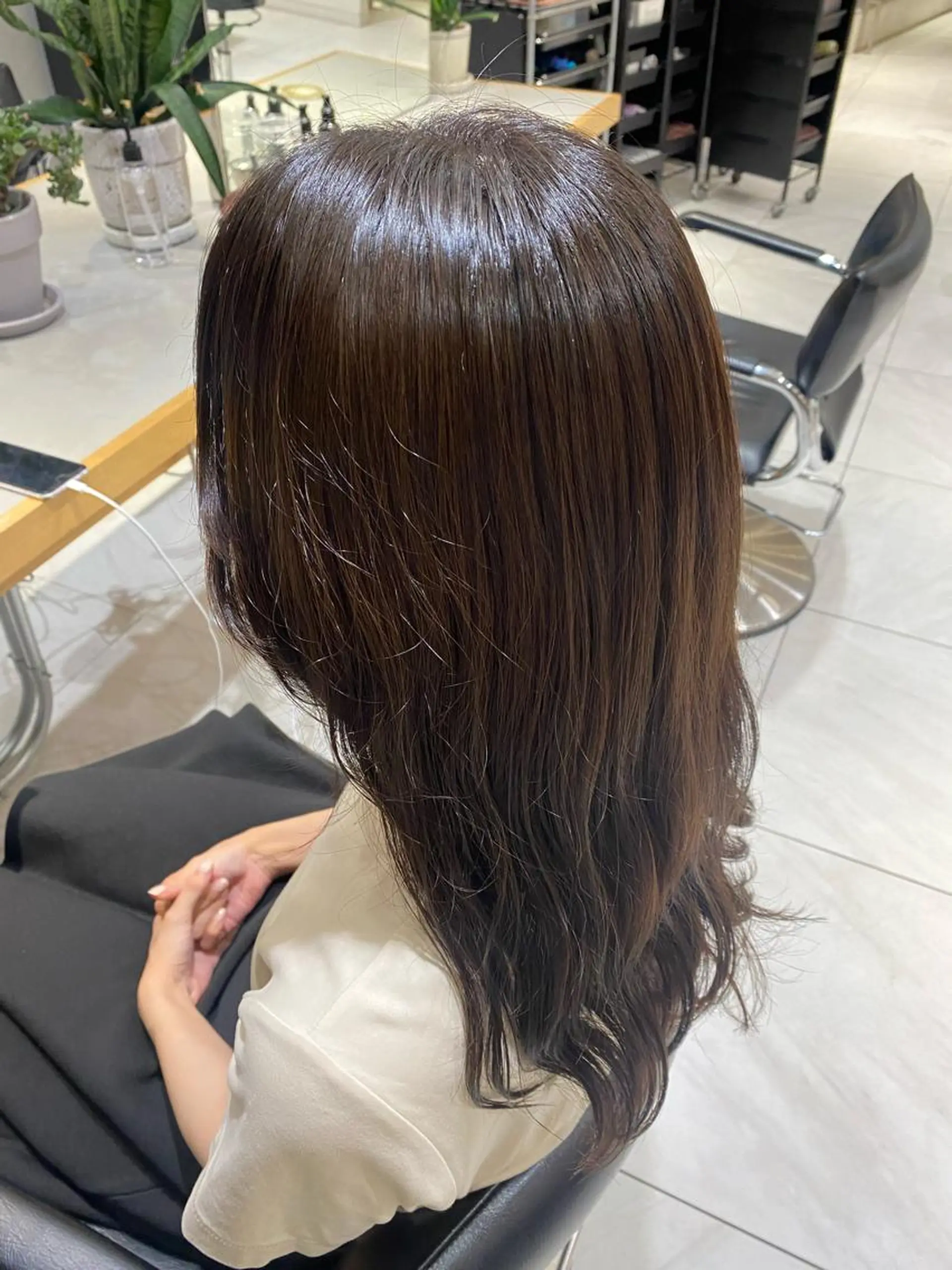 ロング カラー 🍊暖色カラー🍊 sakuraのヘアスタイル