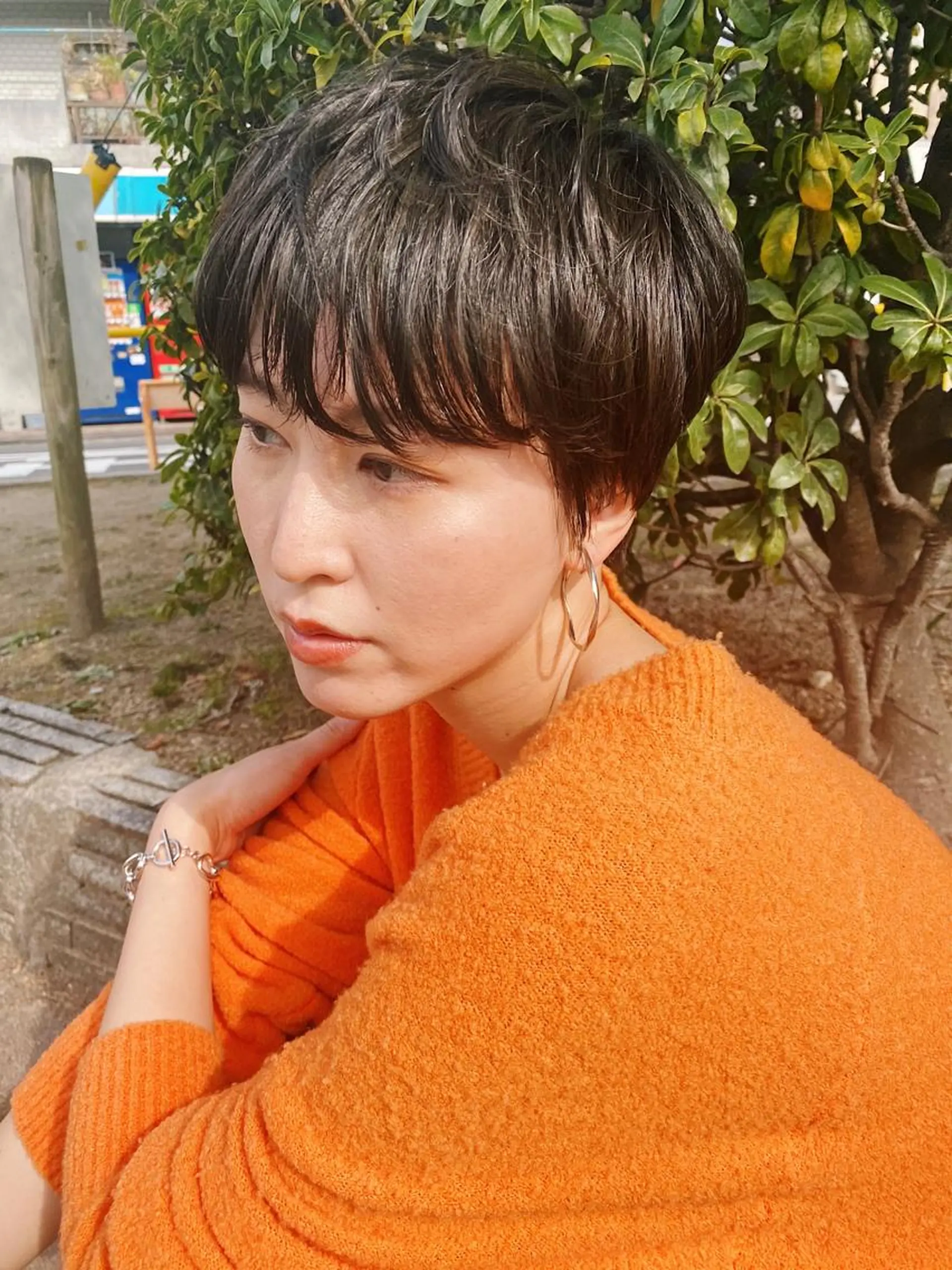 ショート パーマ ショートヘア CARICIA🌱 masaeのヘアスタイル