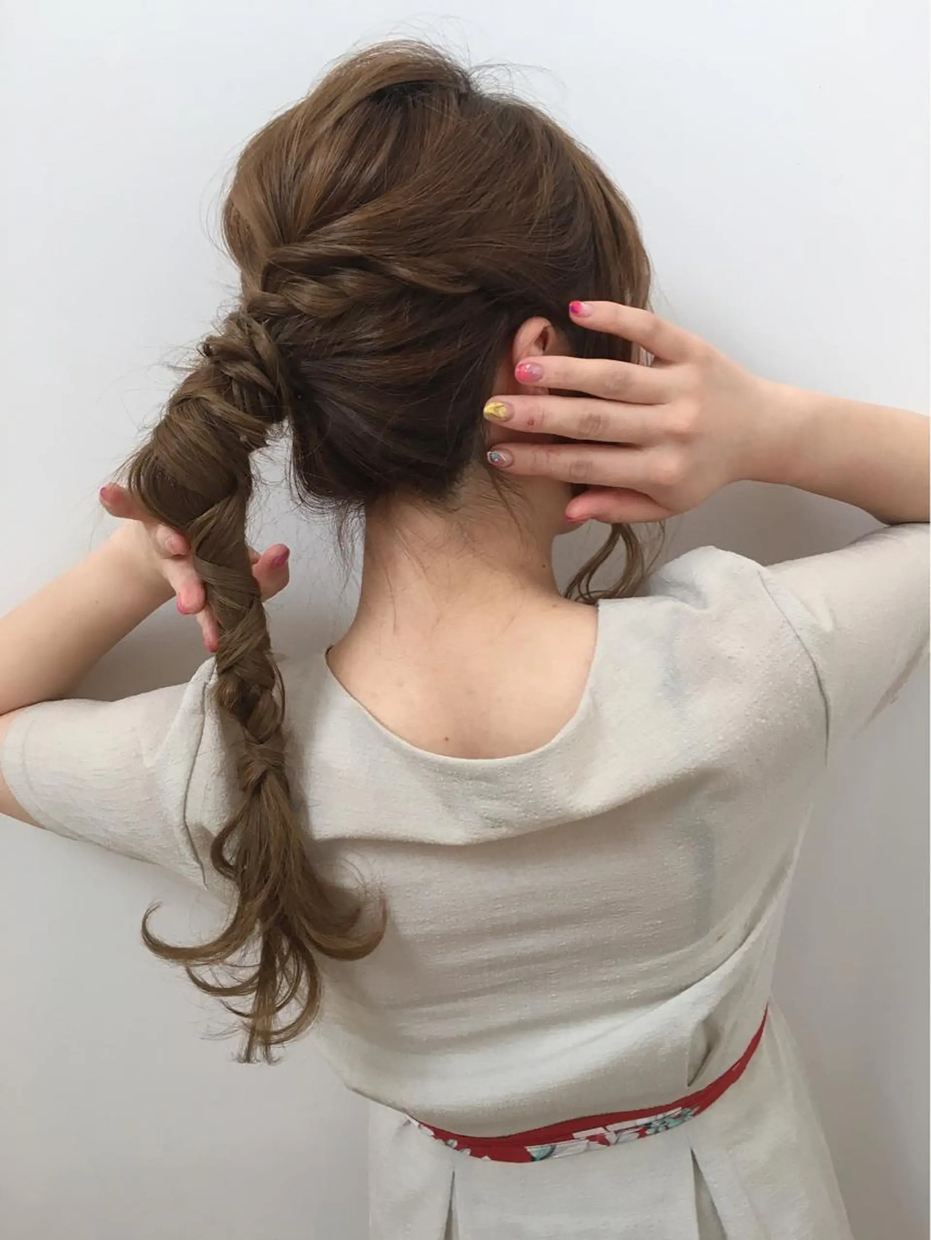 ロング ヘアアレンジ 🩷🍭中津・梅田 エリア🍬💜のヘアスタイル