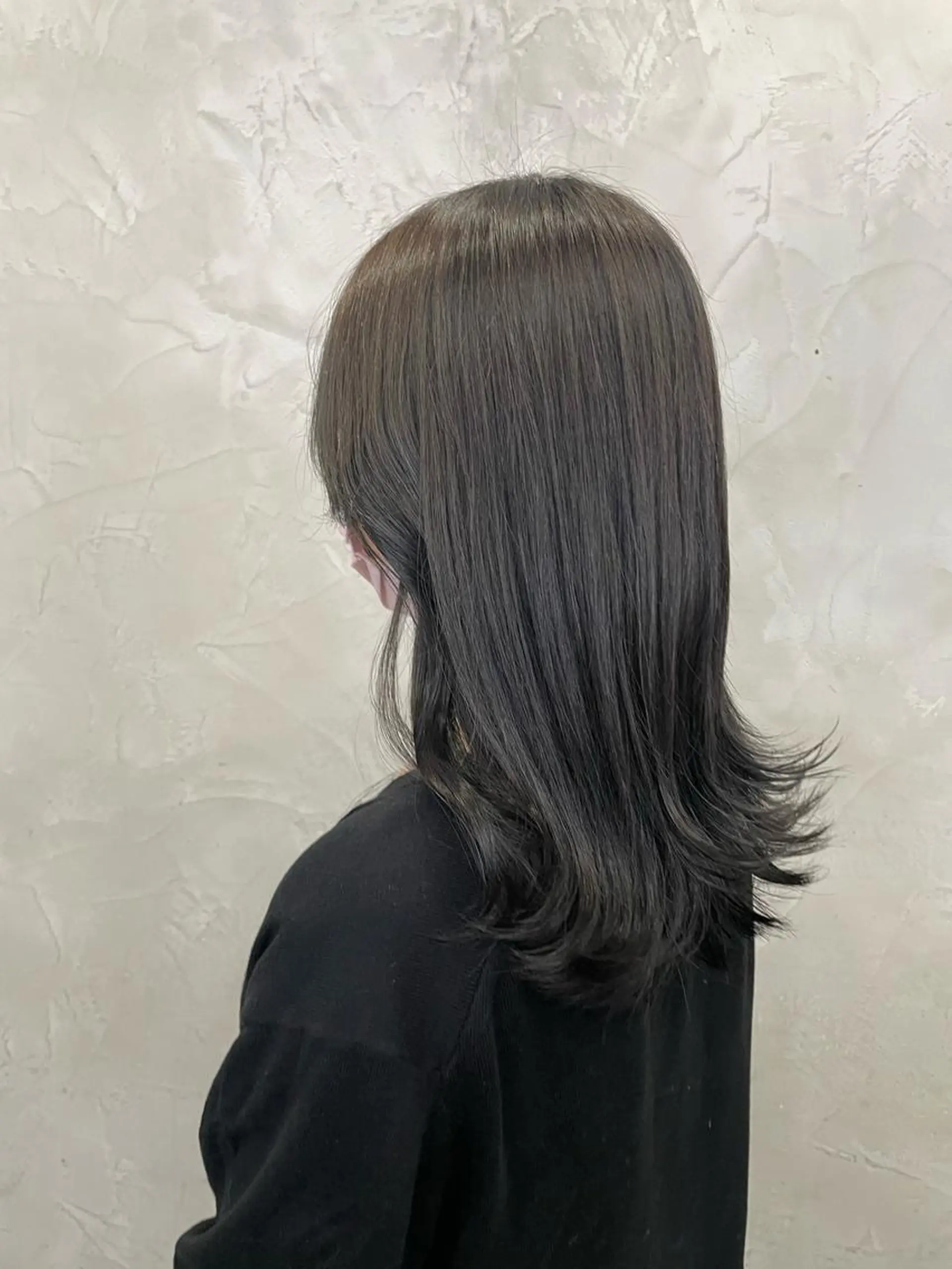 カラー 透明感カラー fudge所属・MaisonHALU 松浦光咲のヘアスタイル