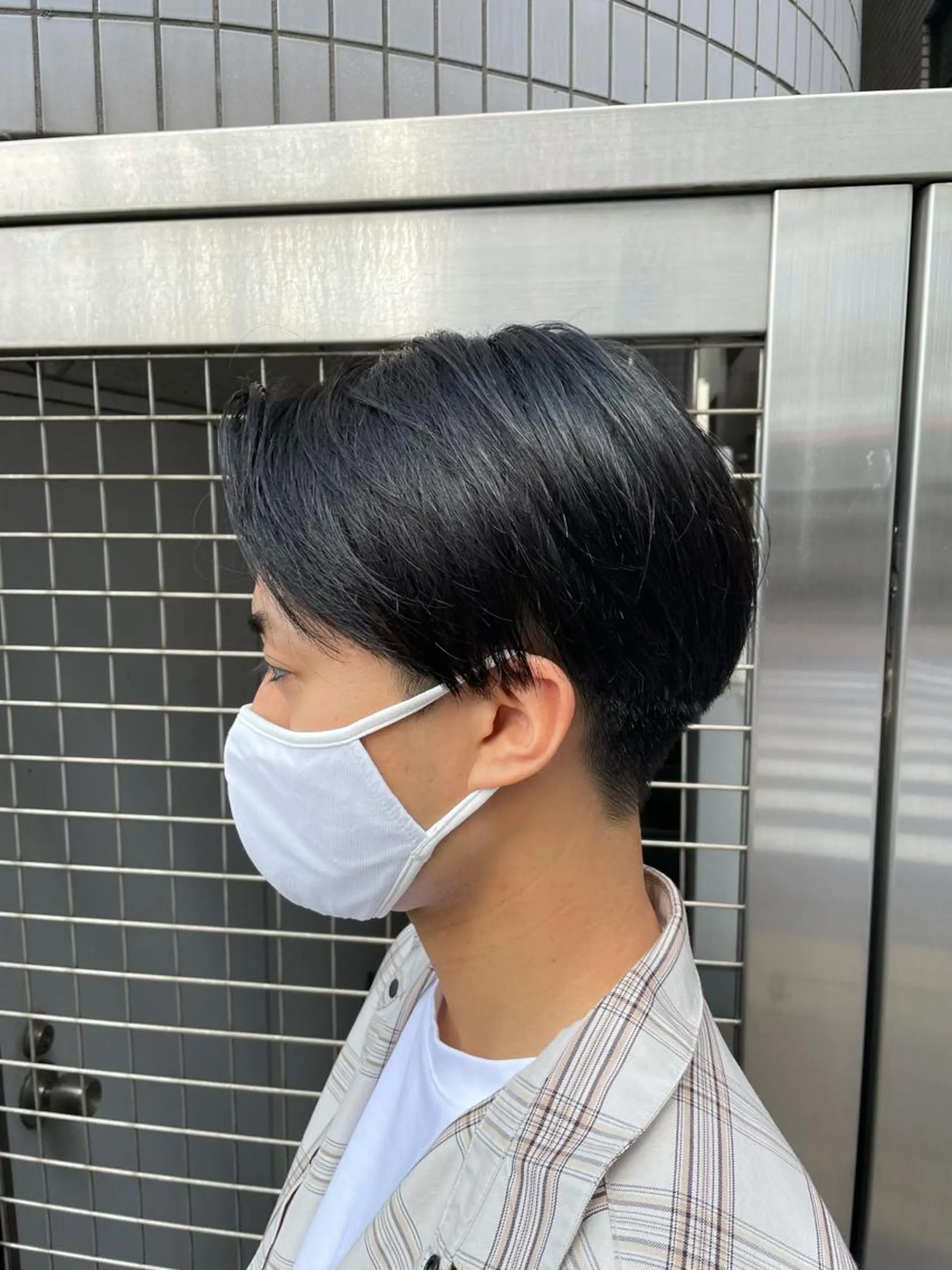 ショート メンズ カット トリートメント 【メンズ縮毛矯正】 田中秀斗のヘアスタイル