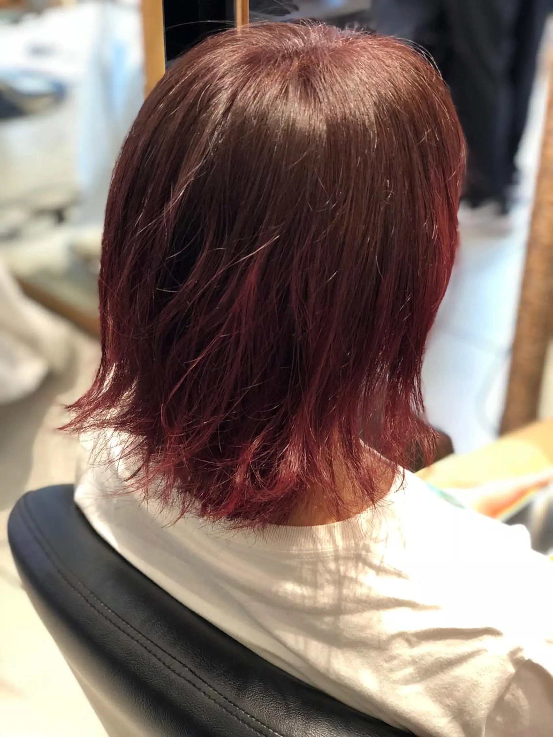 ショート FENICE onthe beach所属・永井大樹✨ 透明感カラー✨のヘアスタイル