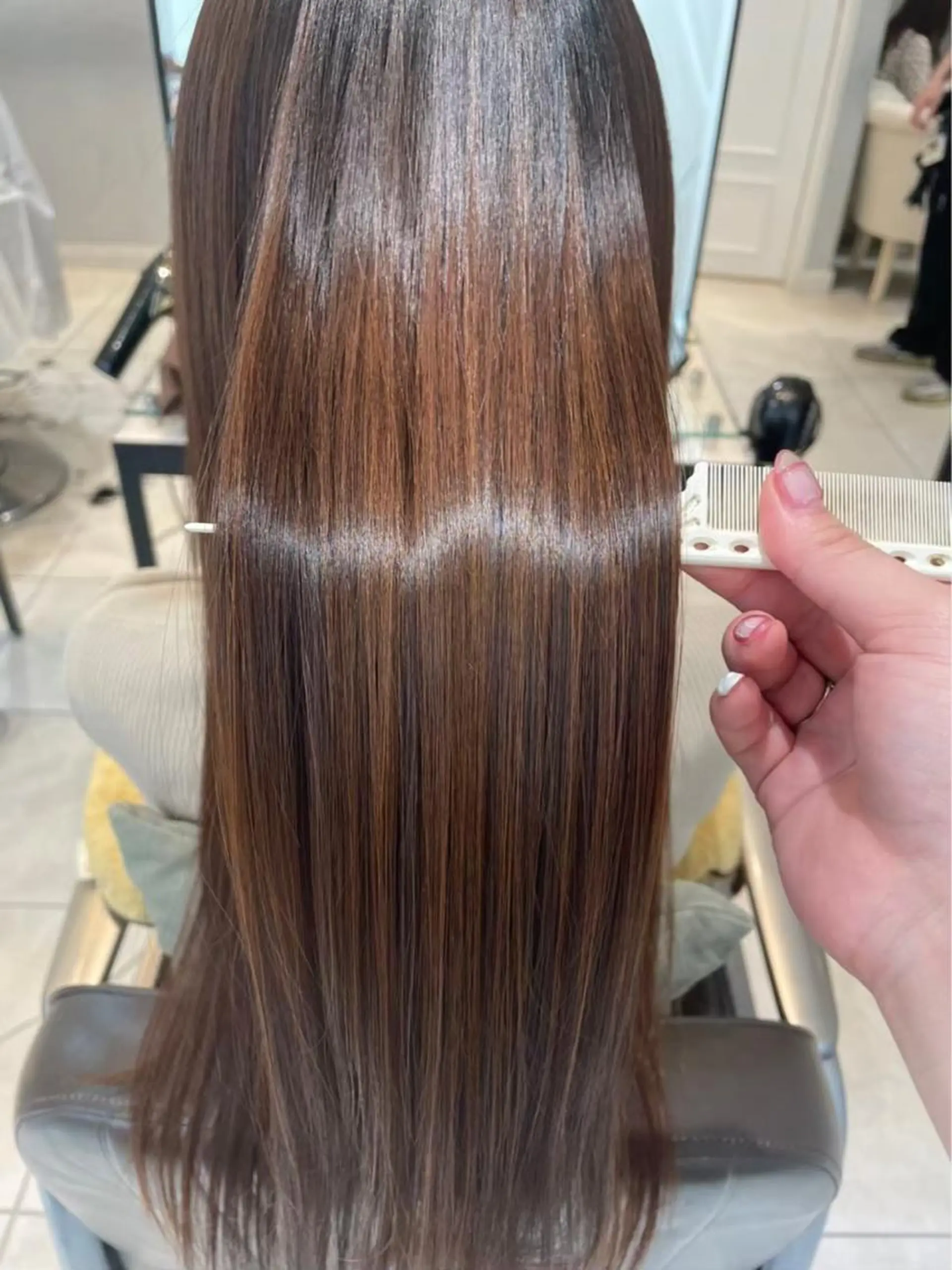ロング 💜 市川 桃子 💜のヘアスタイル