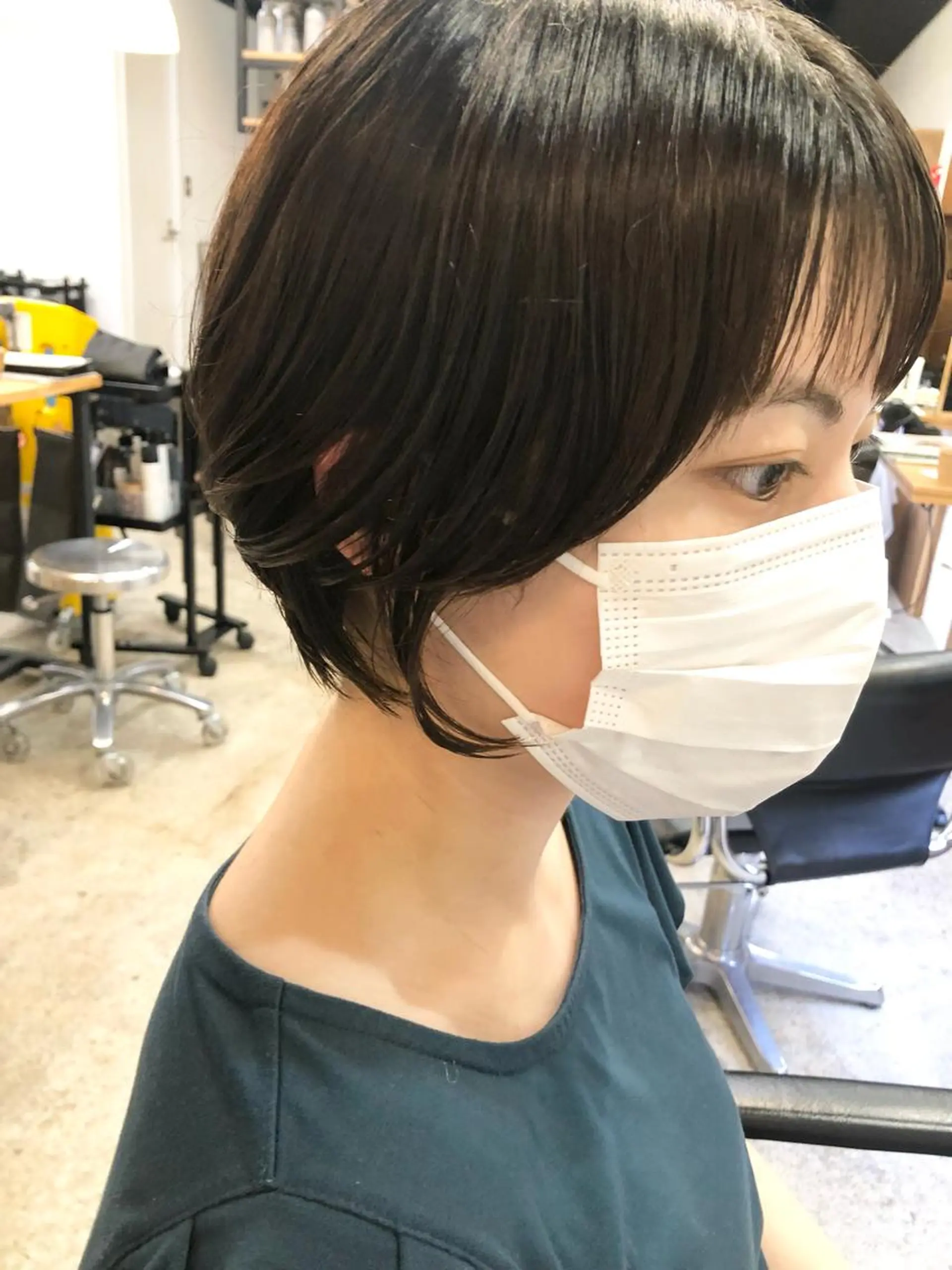ショート ショートカット🍃 岡元瑞貴のヘアスタイル