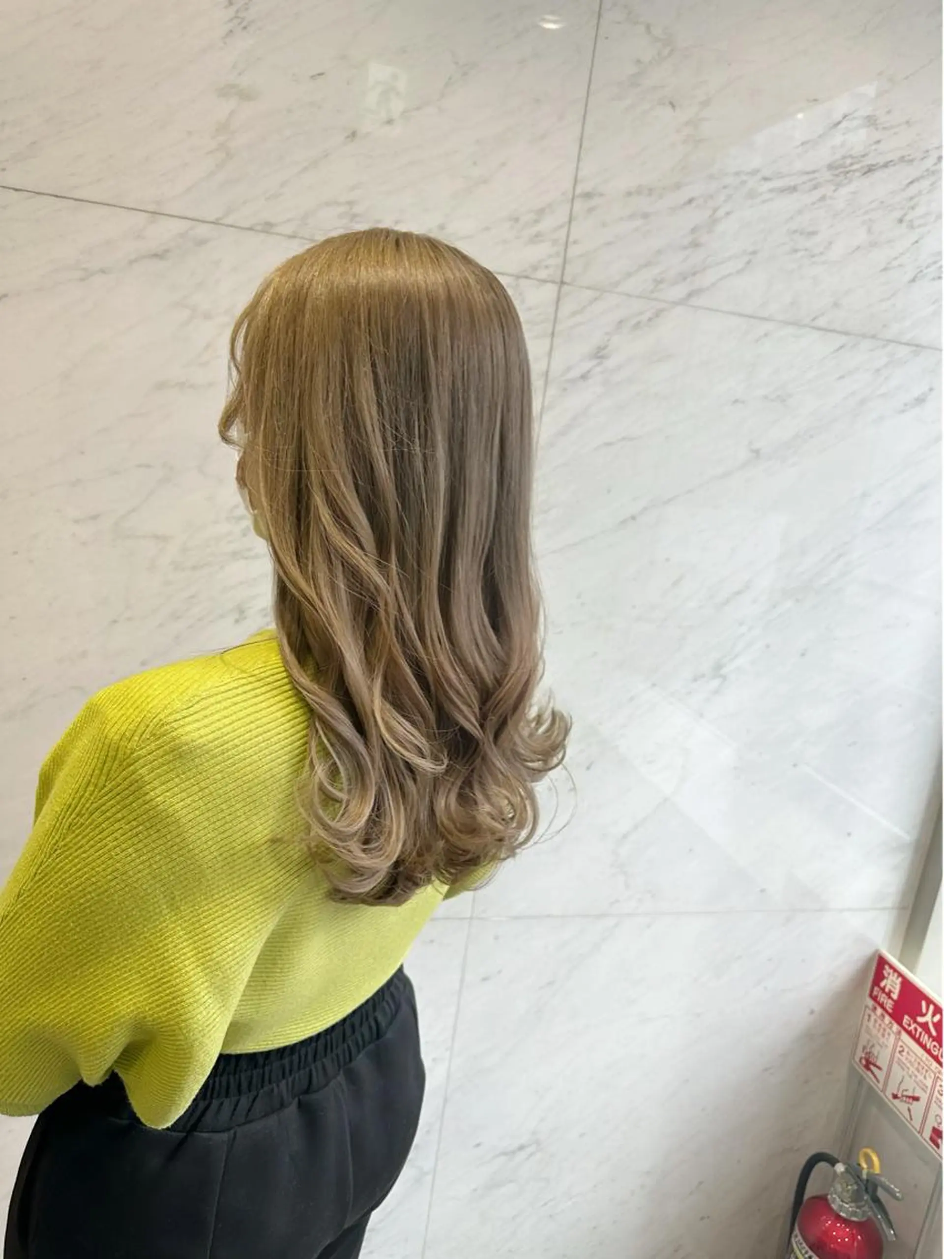 ロング カラー カット ヘアカラー トリートメント Bei Licoldo.Atole【ベイ リコルド アトリ】所属・古田 昂也のヘアスタイル