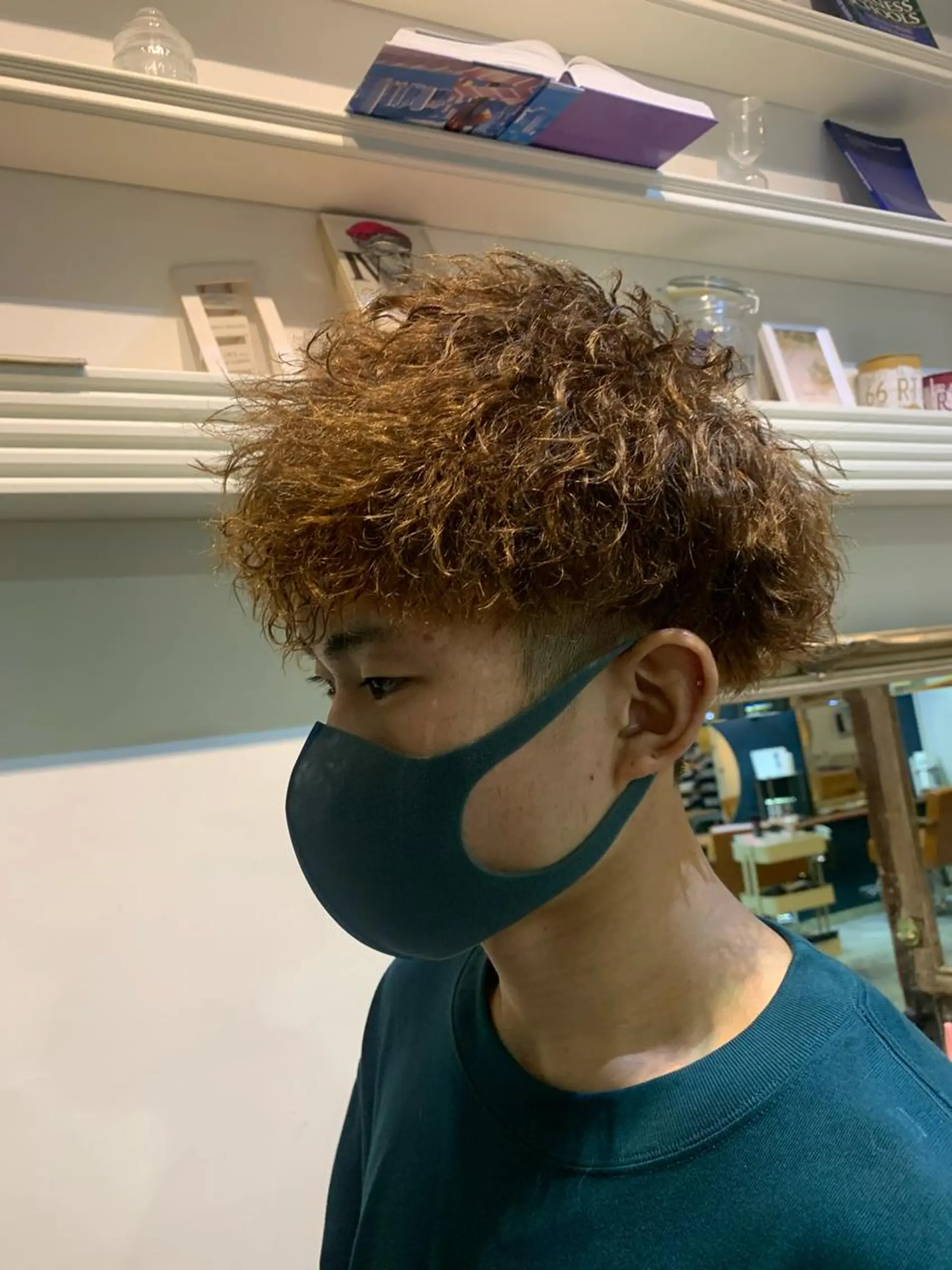 ショート パーマ メンズ カット パーマ トリートメント ヘッドスパ ヘアセット 大宮/山口 竣也のヘアスタイル