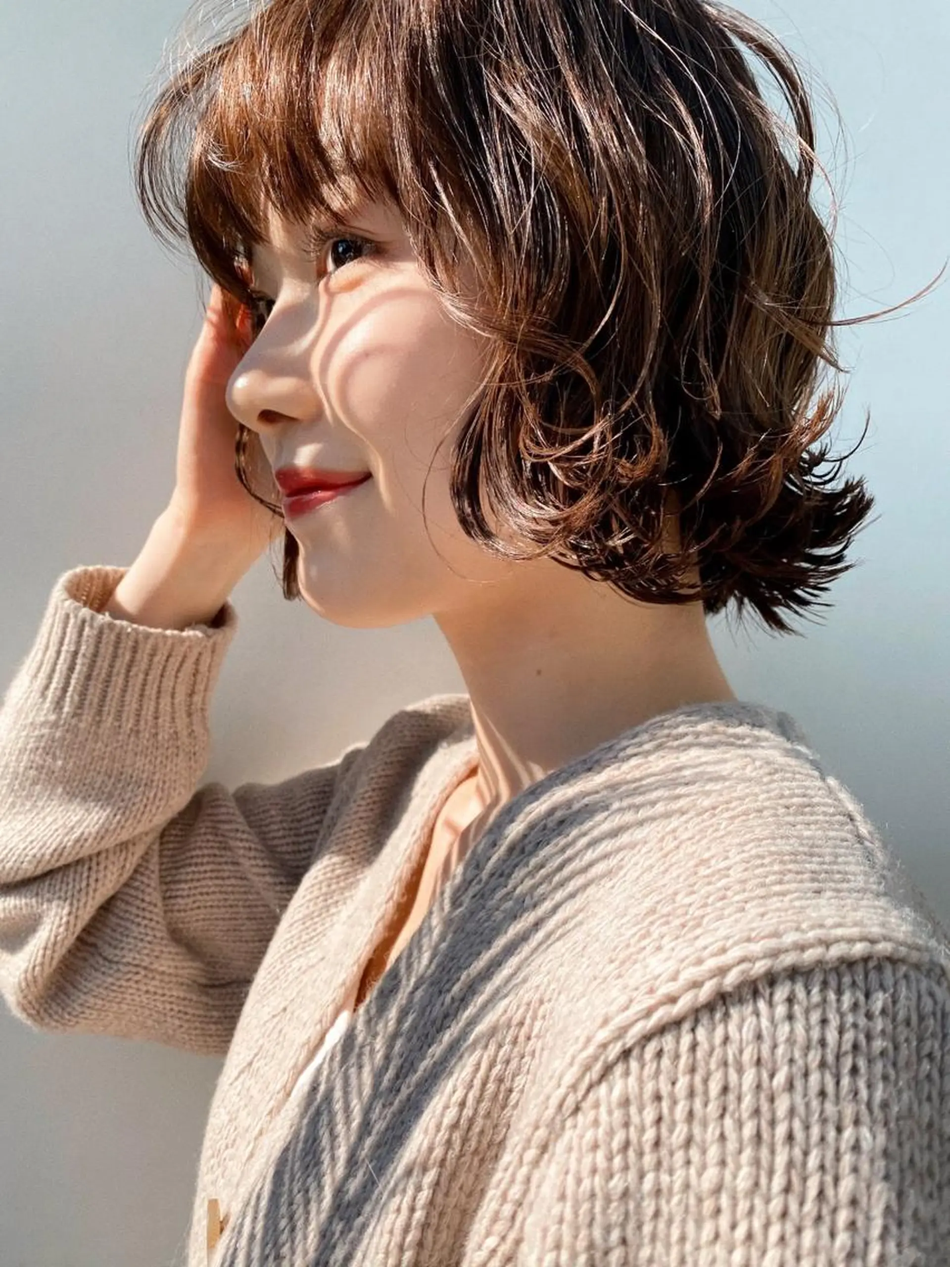 ショート カラー カット特化柏駅 徒歩3分LOUのヘアスタイル